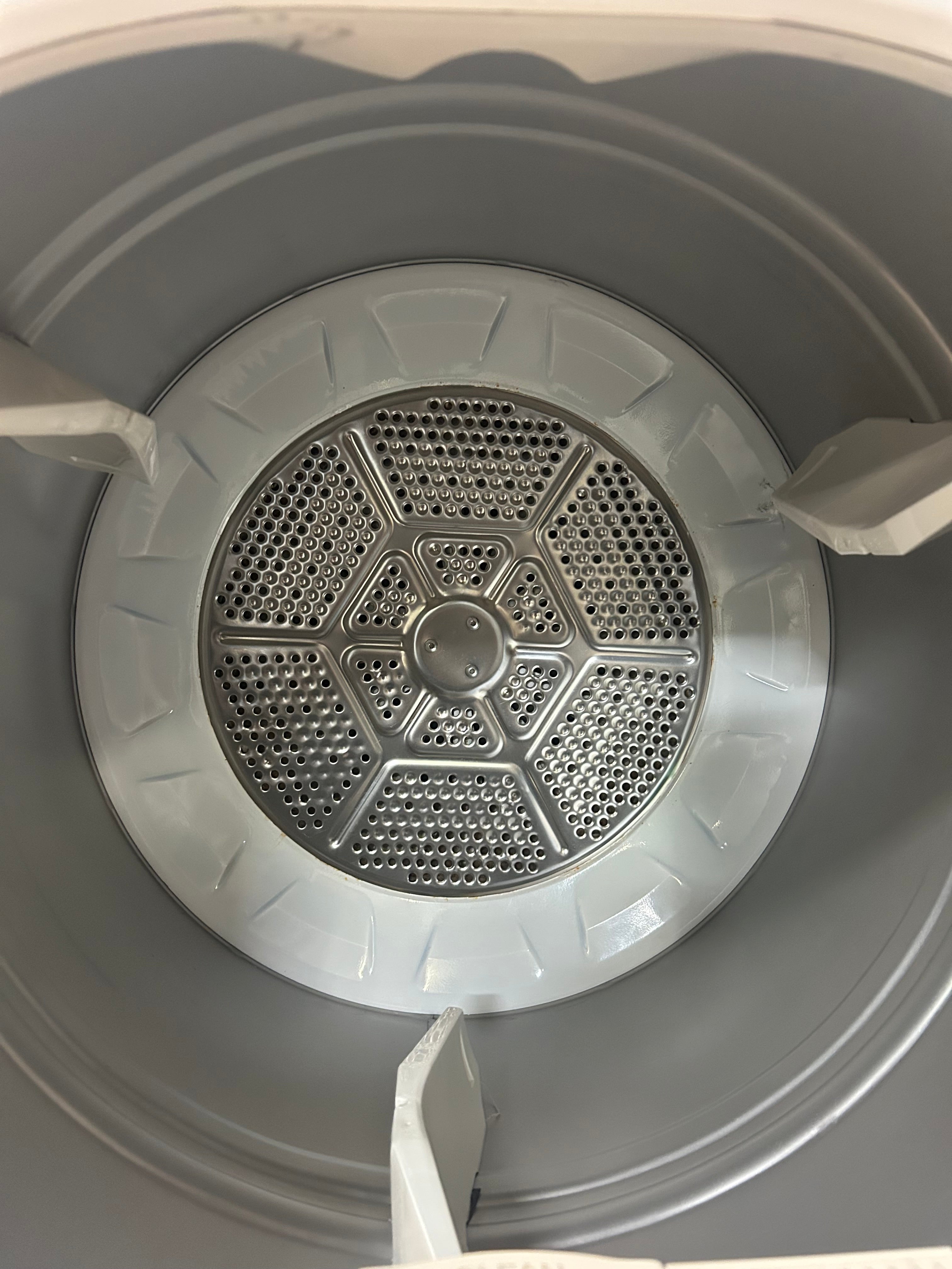 GE White Top Load Set