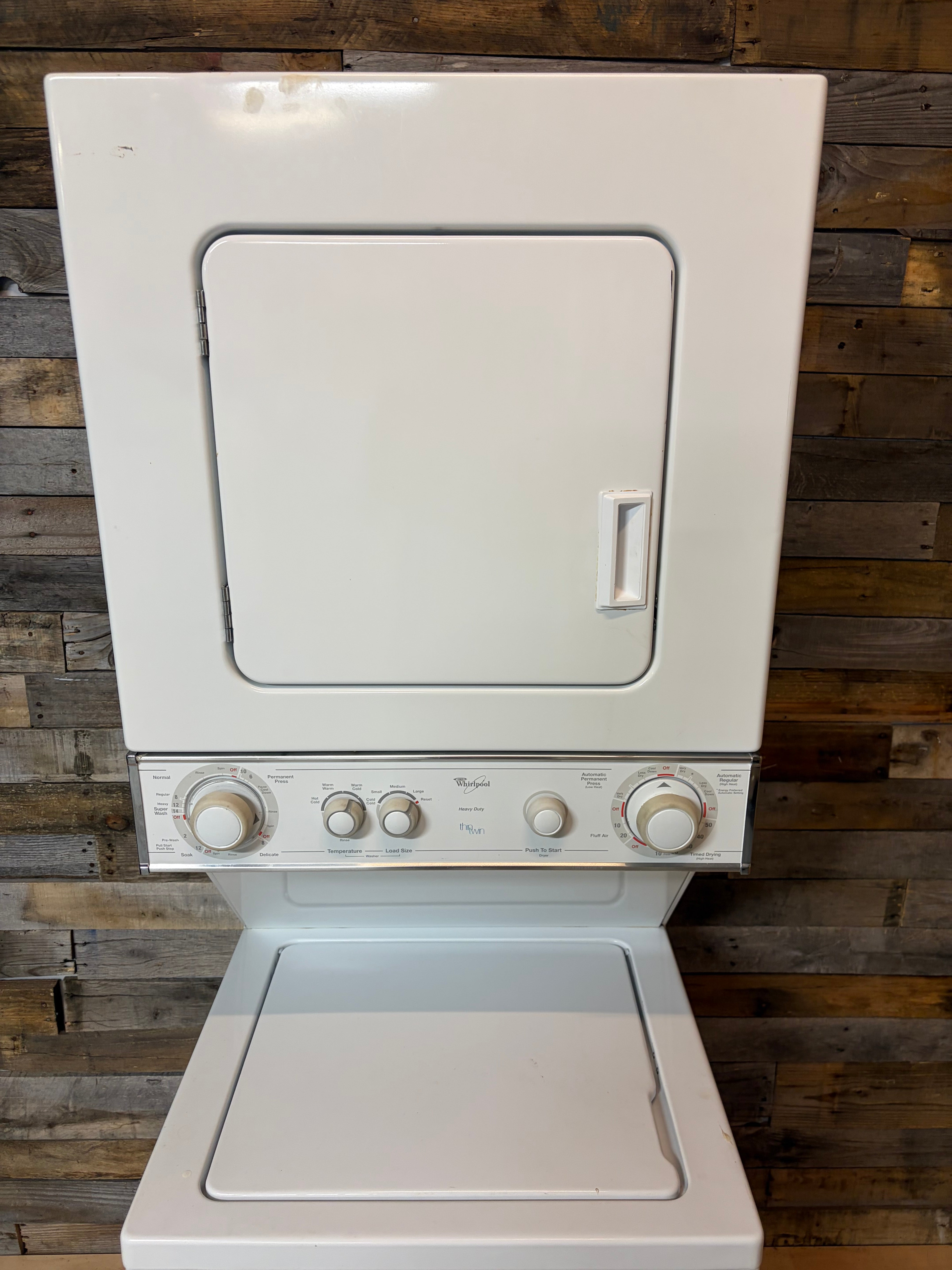 Whirlpool 24 in Wide 240v Stackable