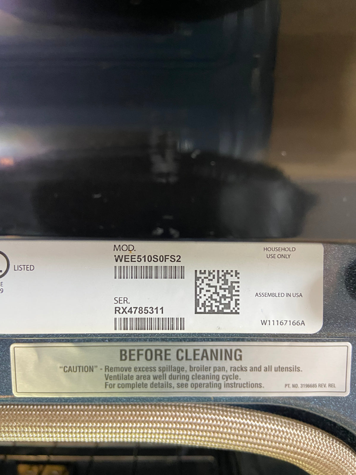 Whirlpool Stainless Steel Slide in Range