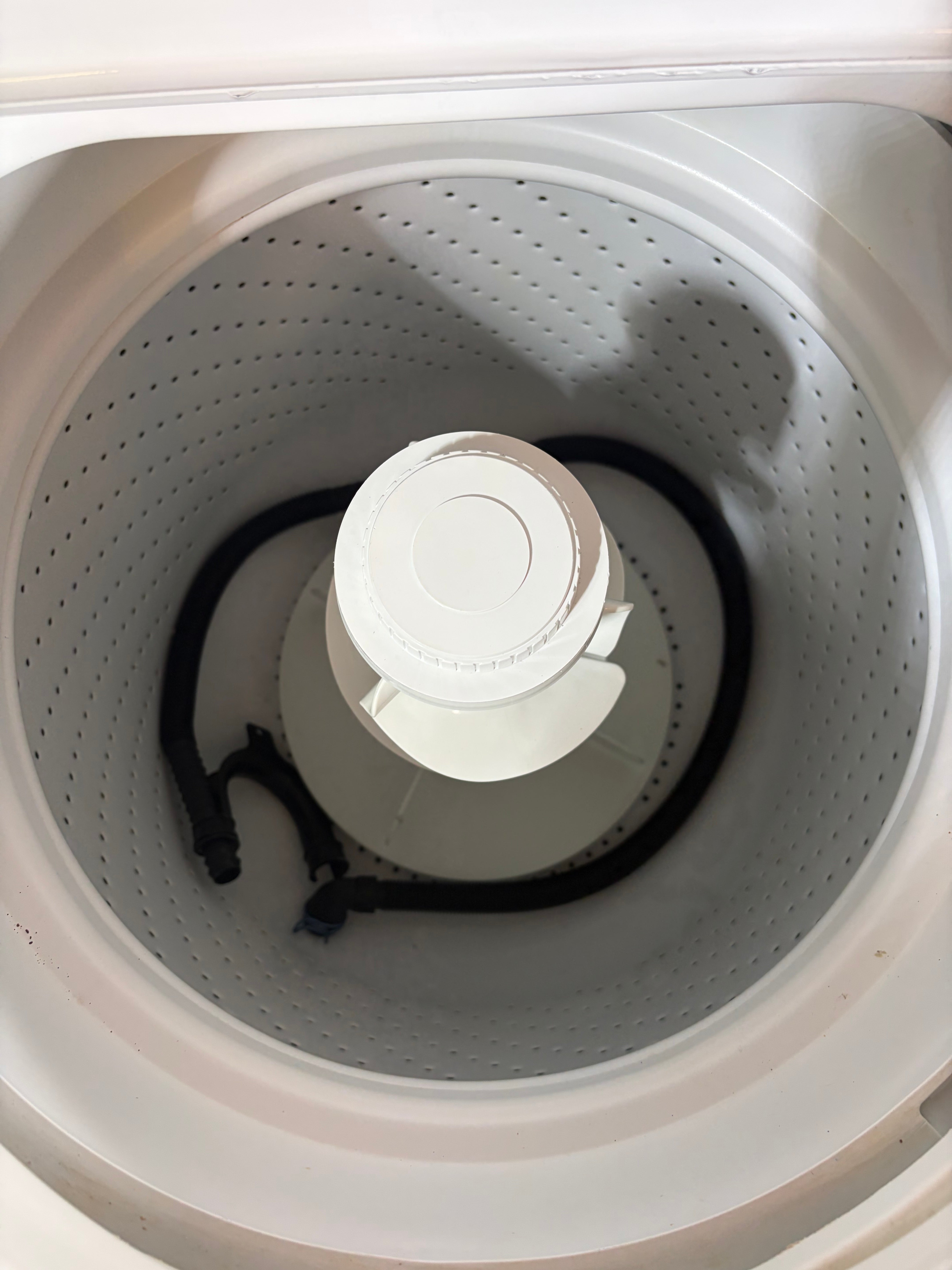 Amana White Top Load Washer Dryer Set