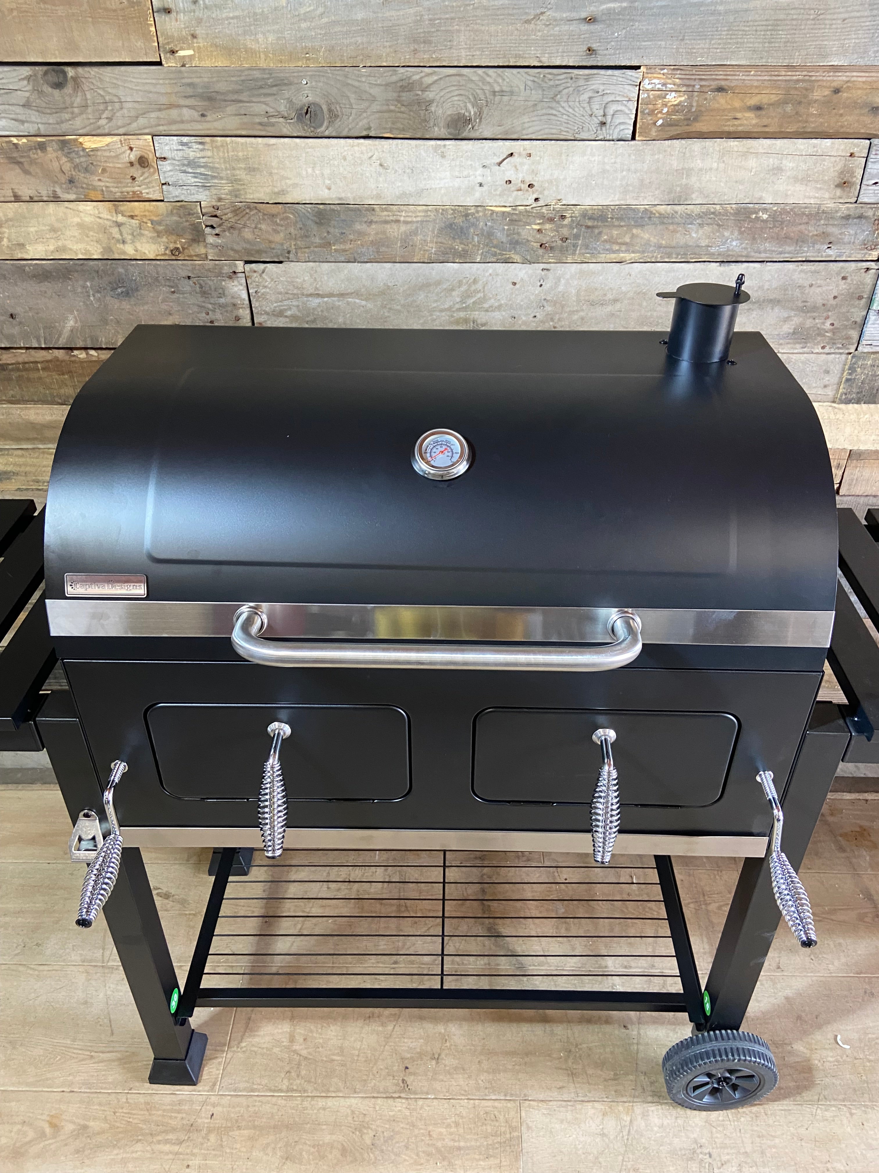 Captiva Designs Charcoal Grills Extra Large Barbecue Grill Heavy Duty