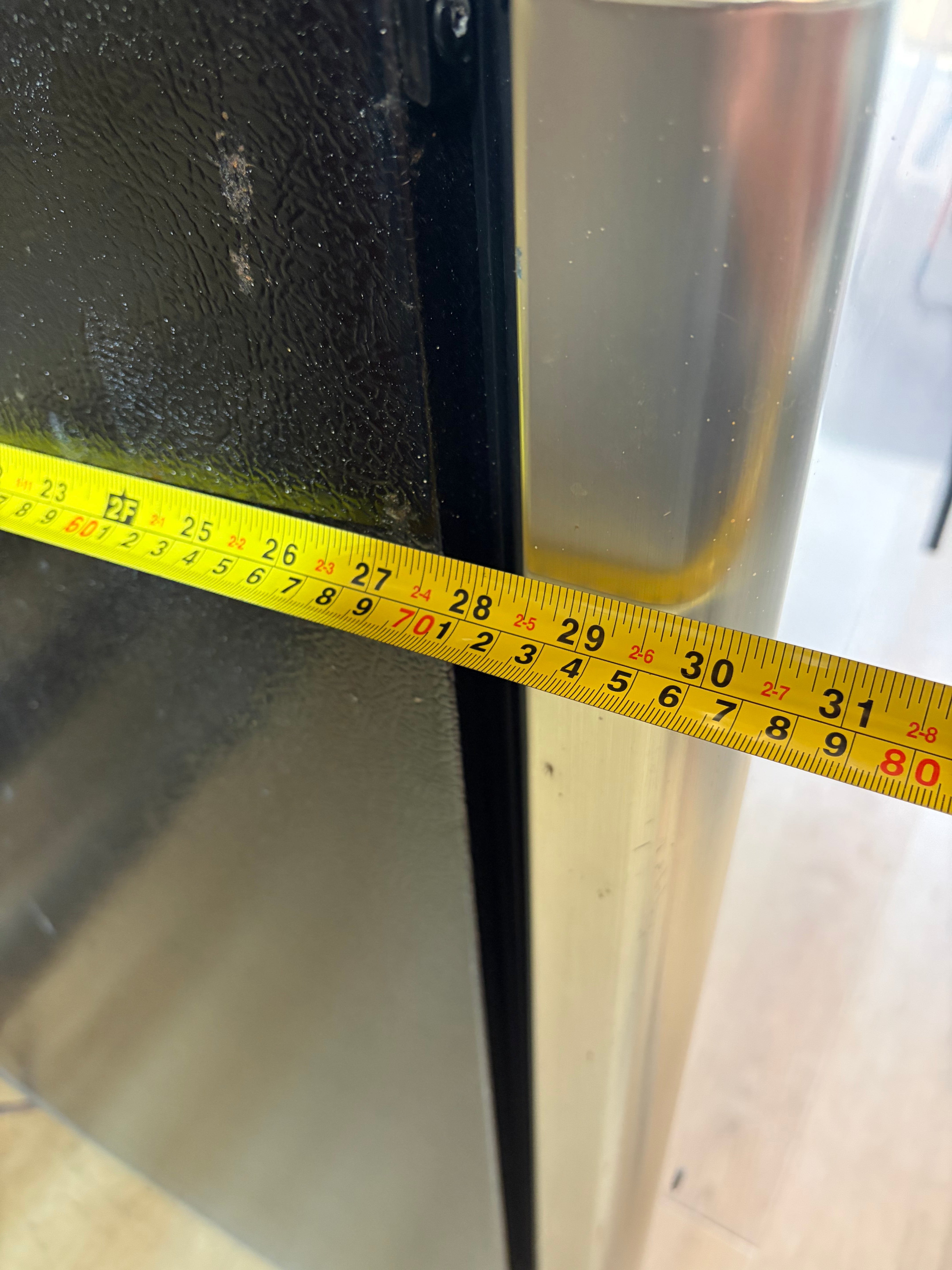 GE Stainless Top Bottom Refrigerator