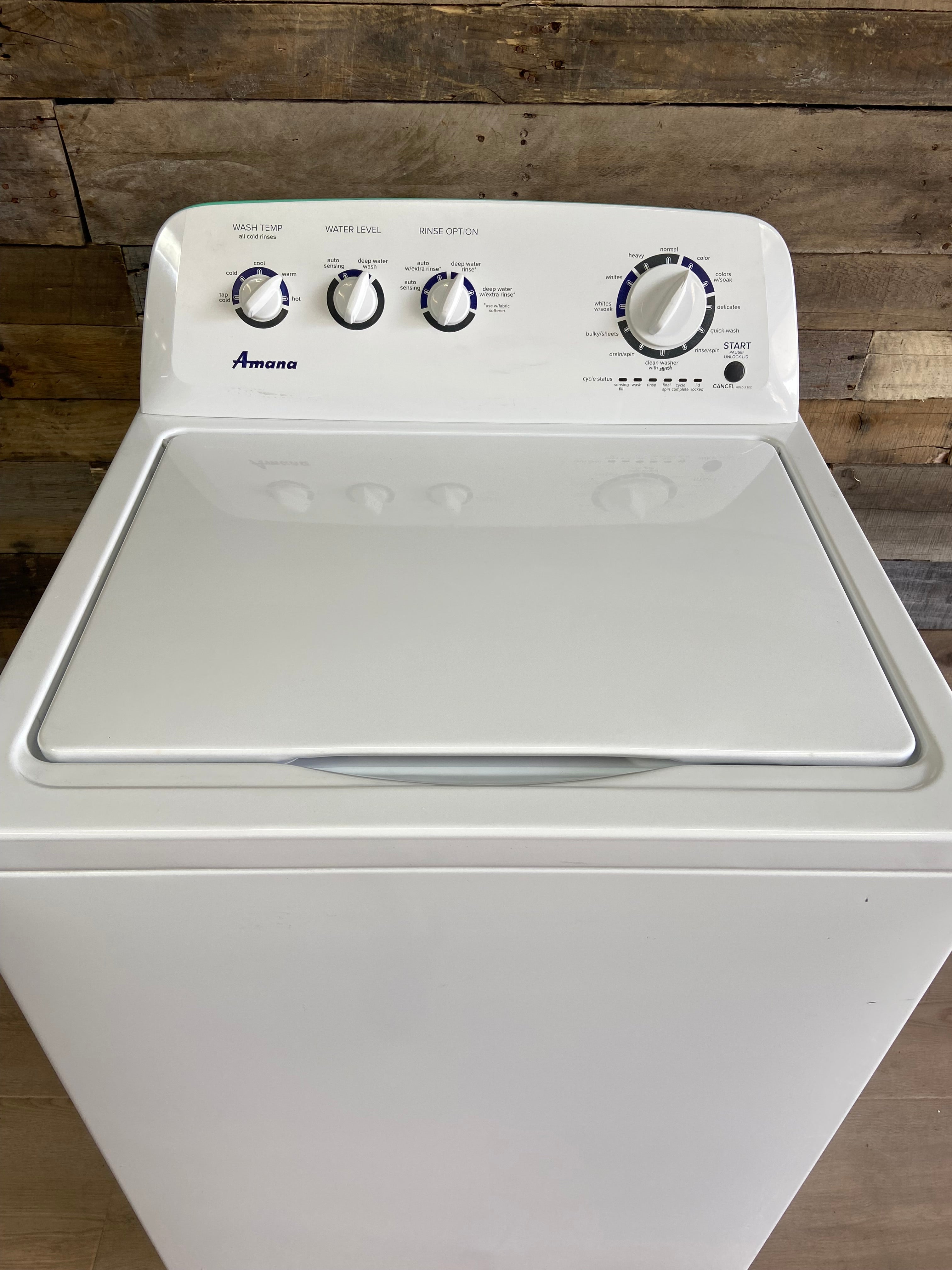 Amana Large Capacity Top Load Washer