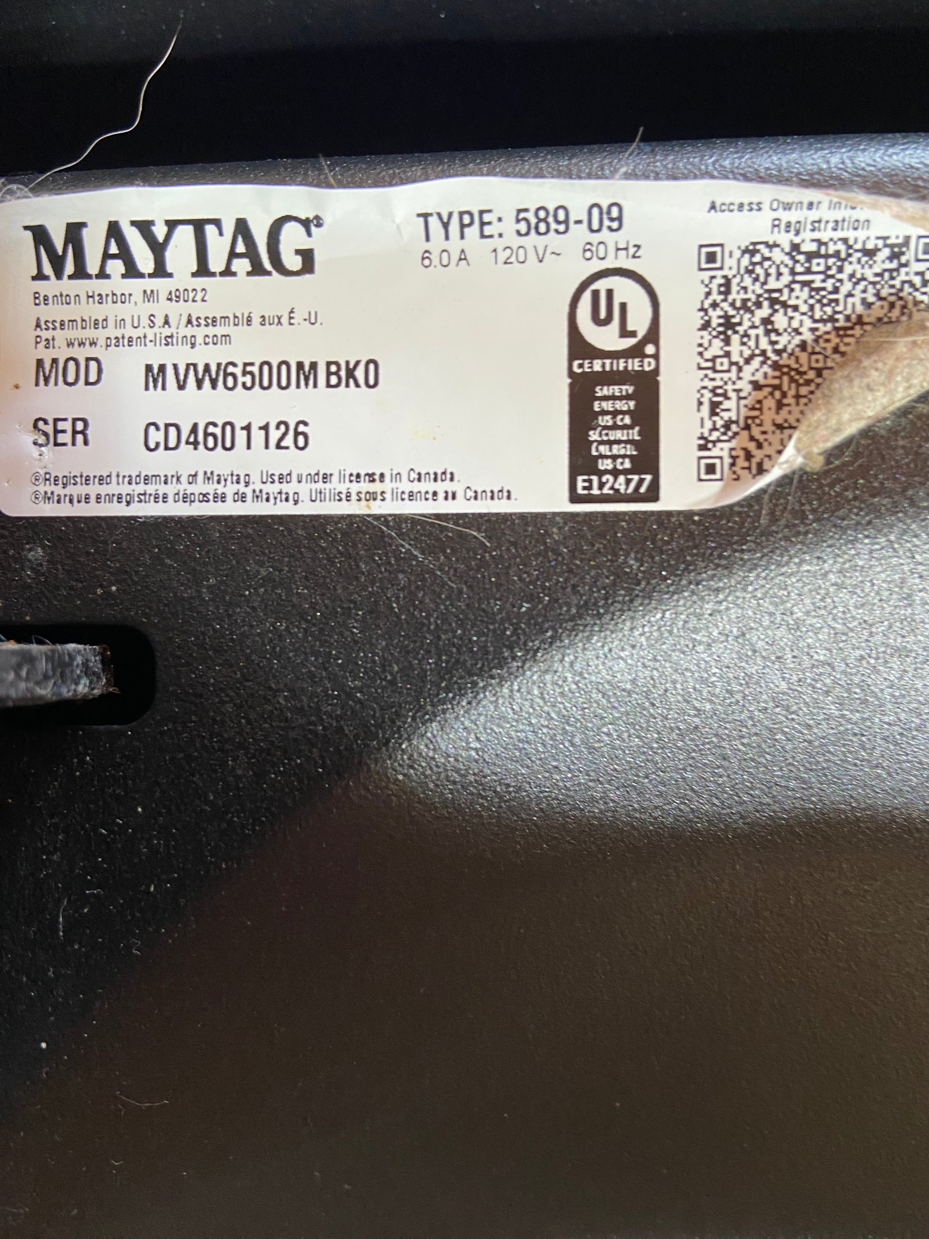 Maytag Pet Pro Large Capacity Washer & Dryer Set