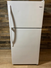 Whirlpool White Top/Bottom 30” Refrigerator With Ice Maker