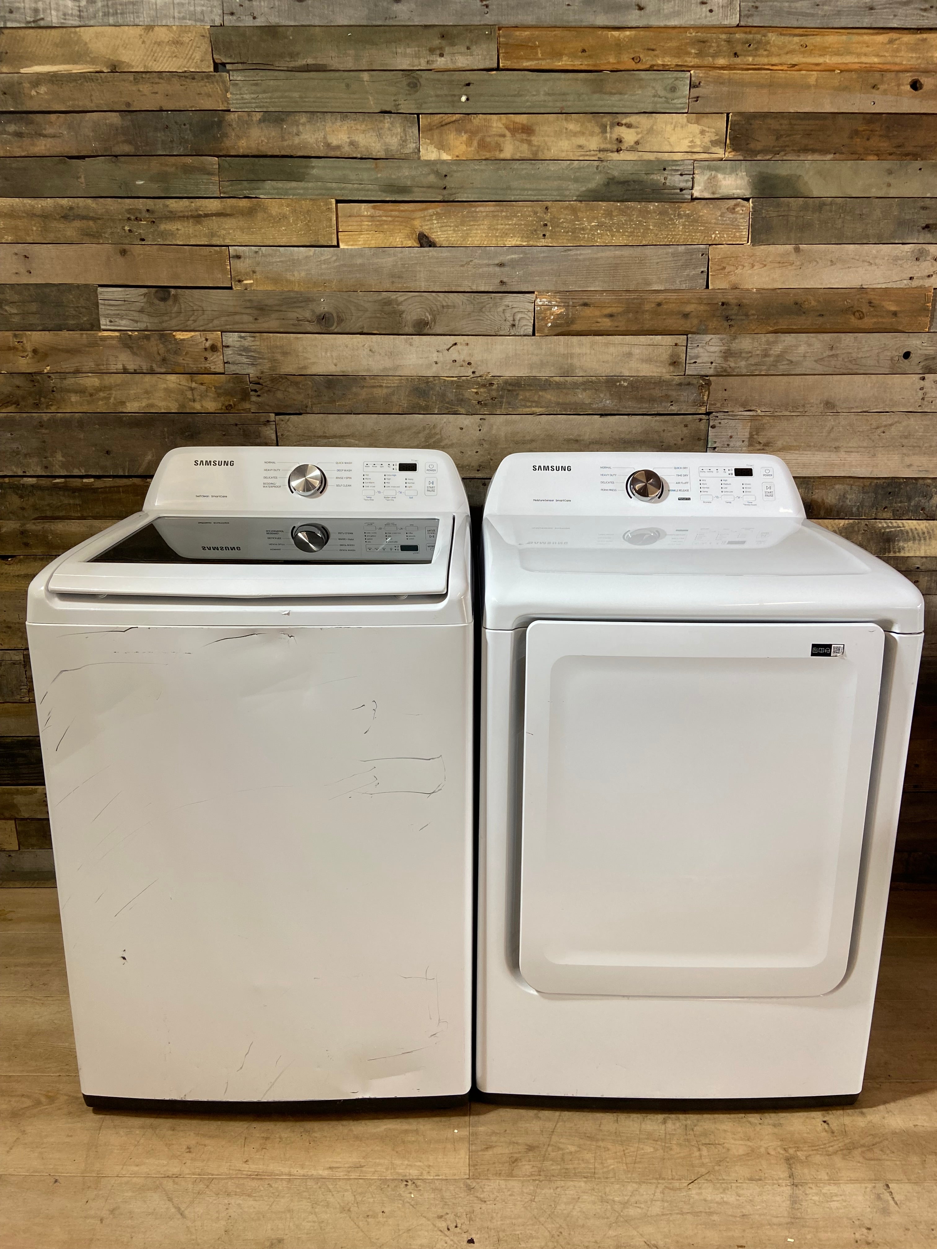 Samsung Large Capacity Washer & Dryer Set