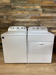 Whirlpool Top Load Washer & Dryer Set
