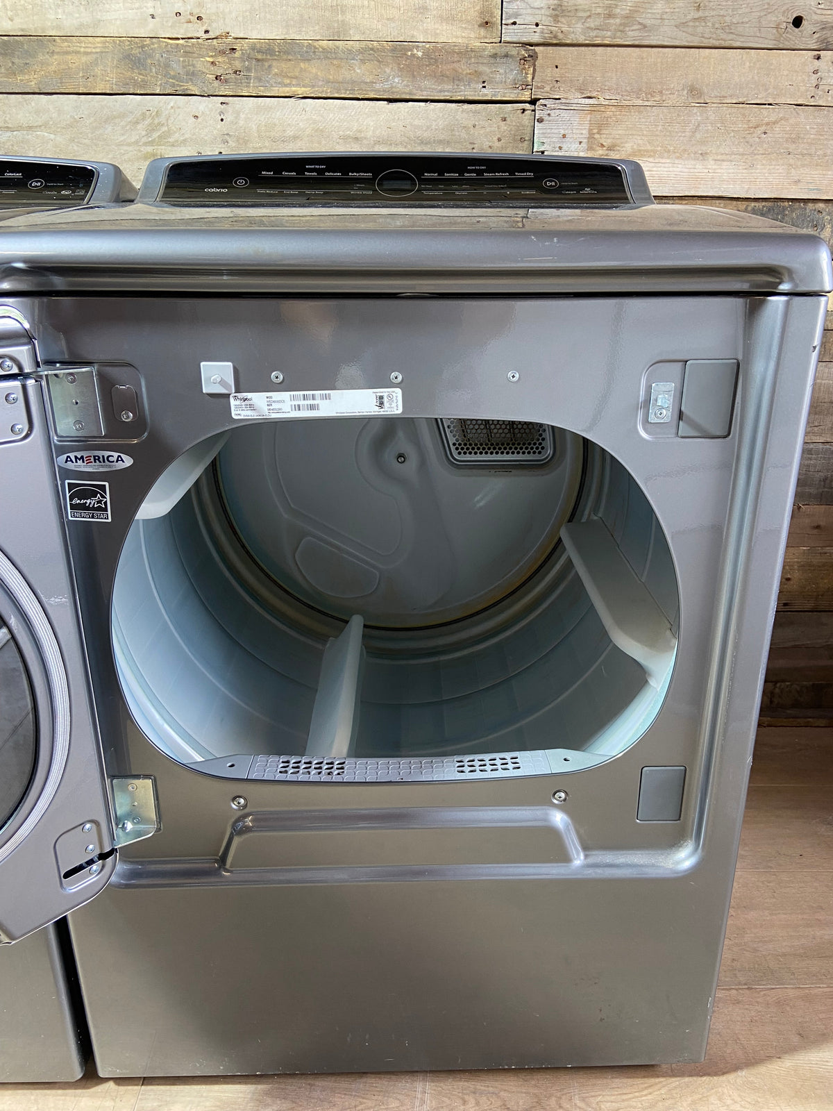 Whirlpool Cabrio Extra Large Capacity Silver Washer & Dryer Set