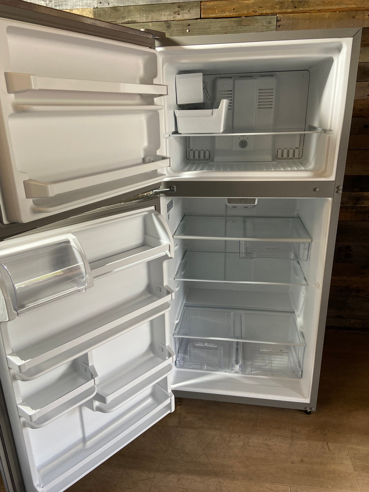 Whirlpool 30” Stainless Steel Top/Bottom Refrigerator With Ice Maker