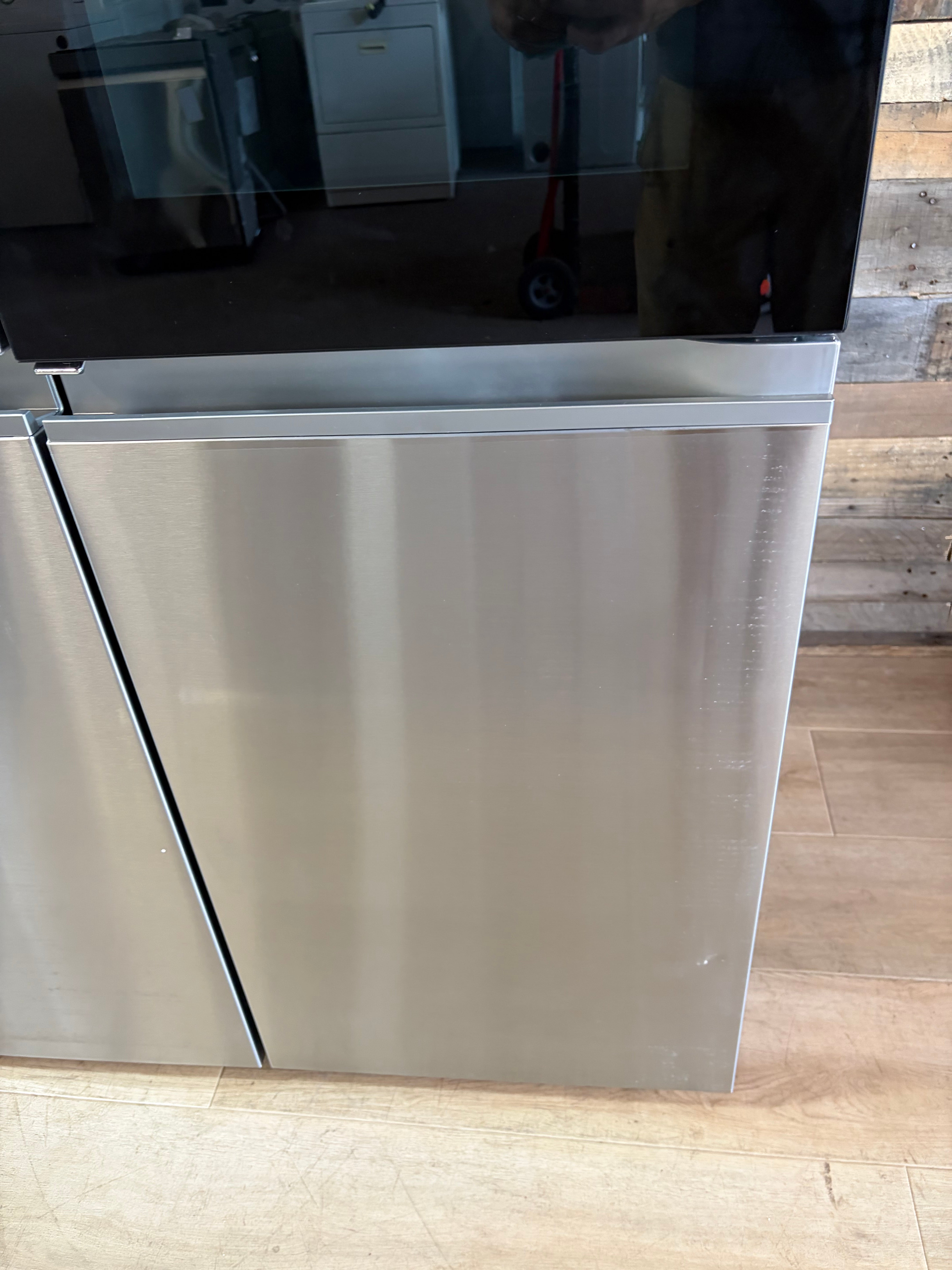 LG 36" 27.1 Cu. Ft. PrintProof™ Stainless Steel Side-by-Side Refrigerator with Craft Ice™
