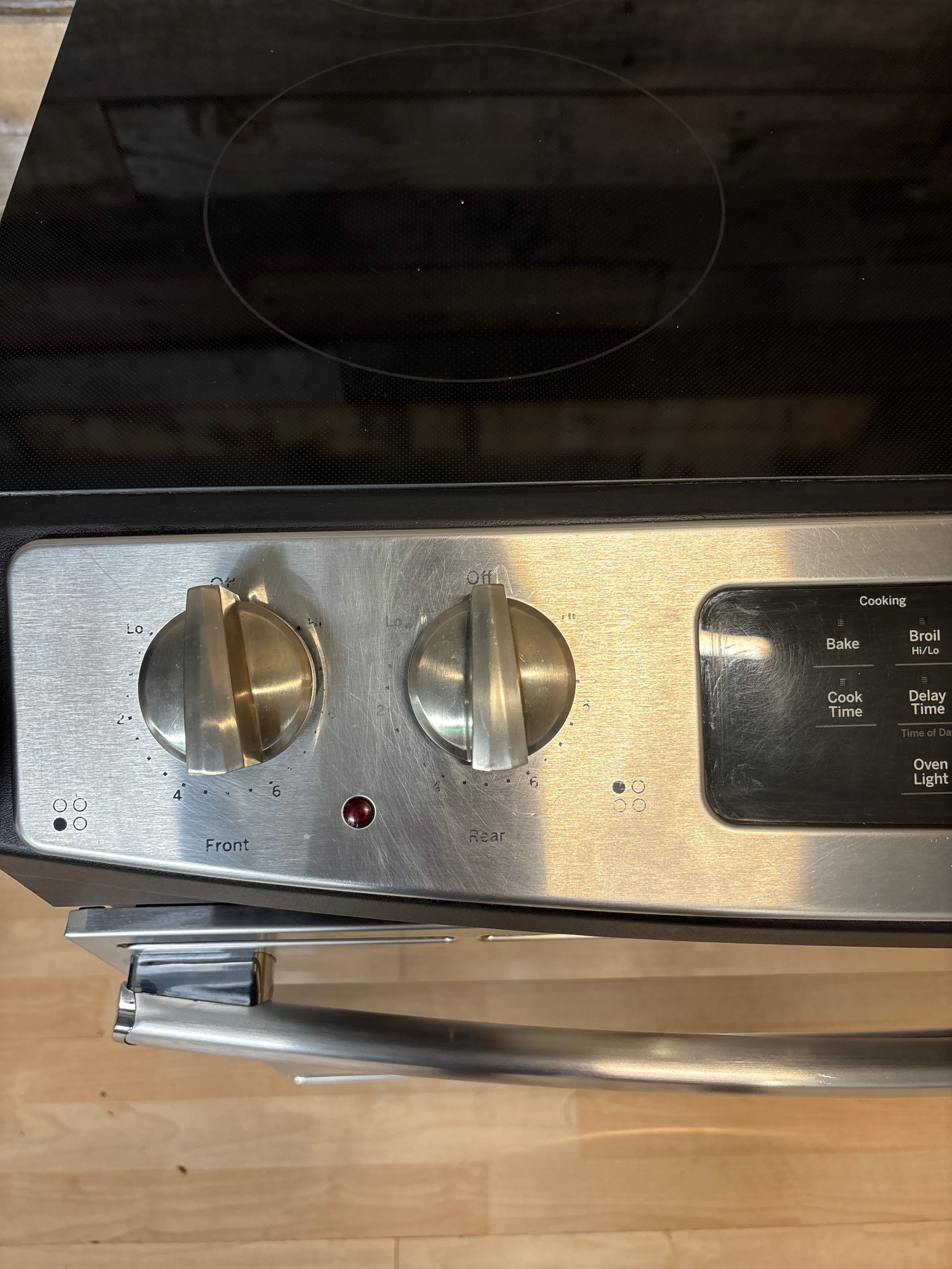 Stainless GE Slide In Range