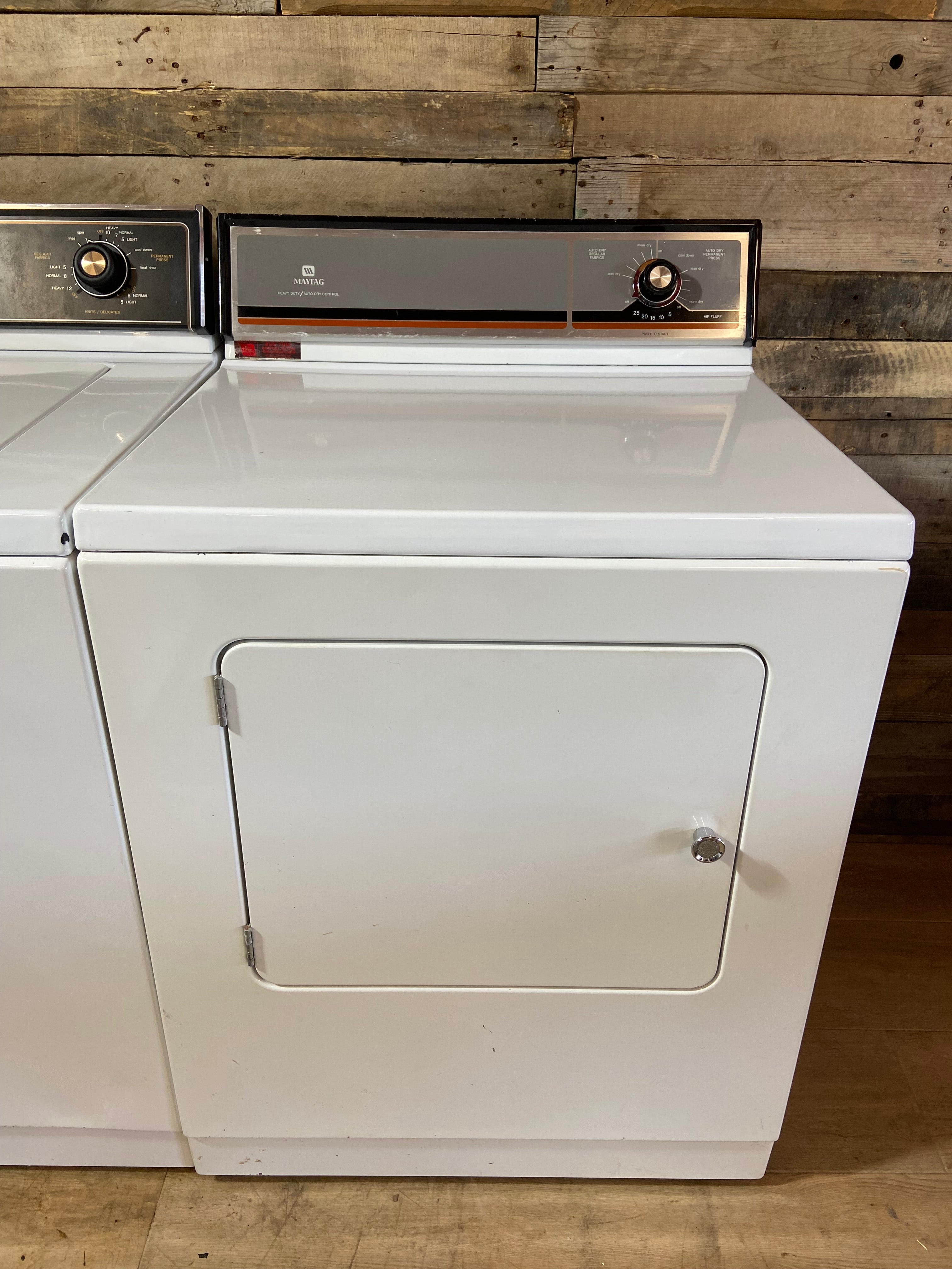 Maytag Direct Drive Old School Washer & Dryer Set