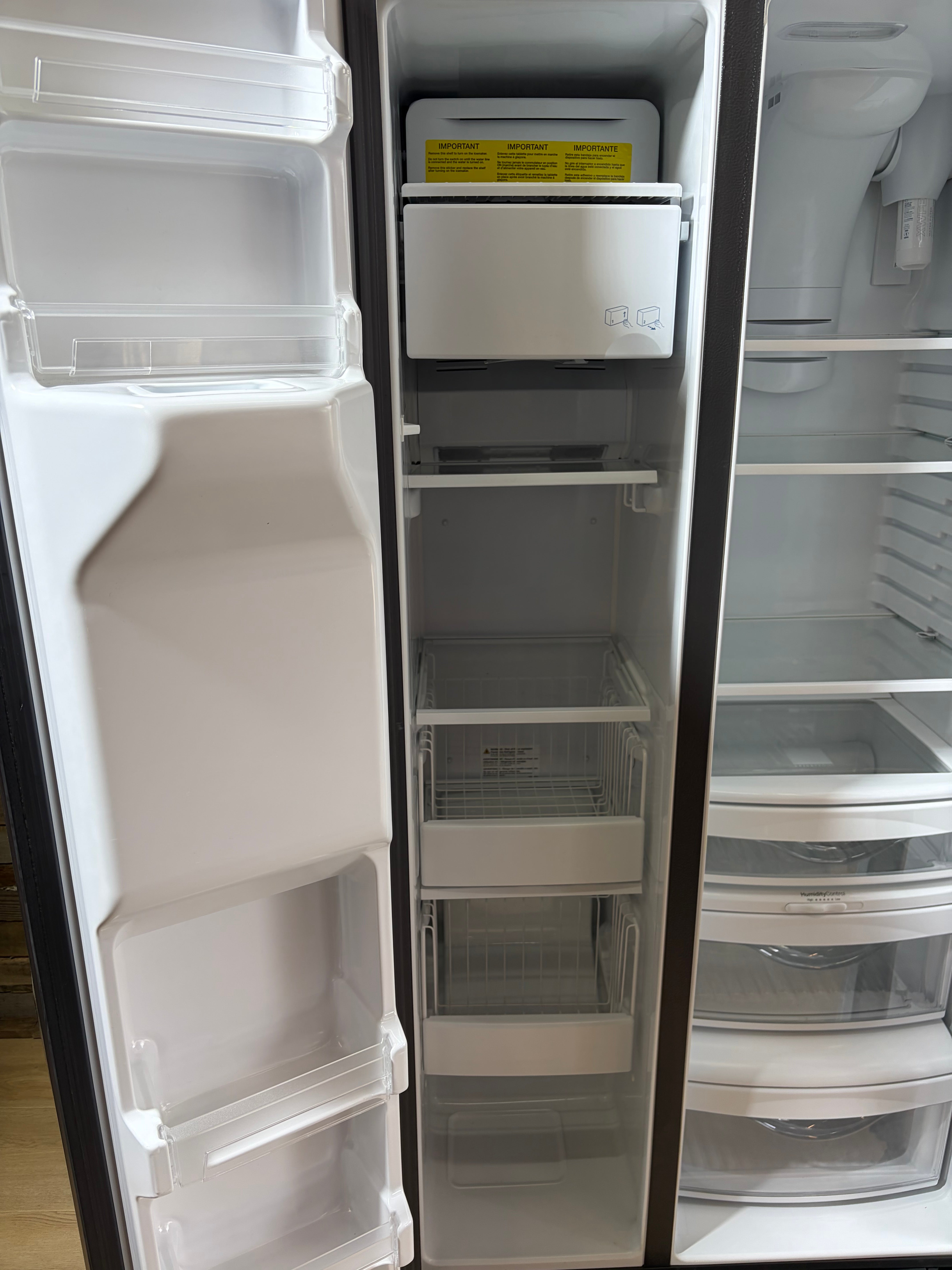 21.8 Cu. Ft. Counter-Depth Side-by-Side Refrigerator (Fingerprint-Resistant Stainless Steel)