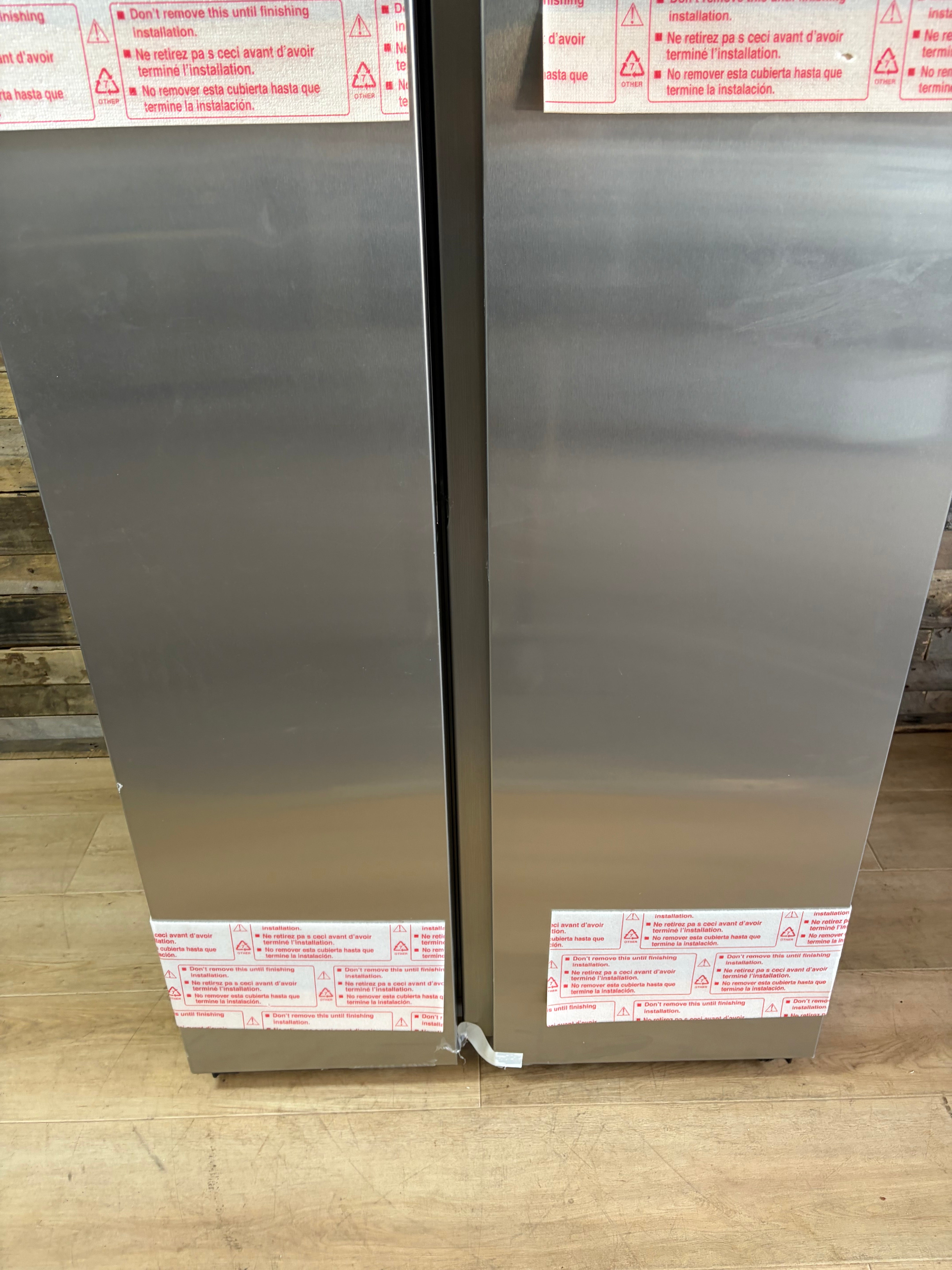 Samsung 36" 28 Cu. Ft. Fingerprint Resistant Stainless Steel Side-by-Side Refrigerator