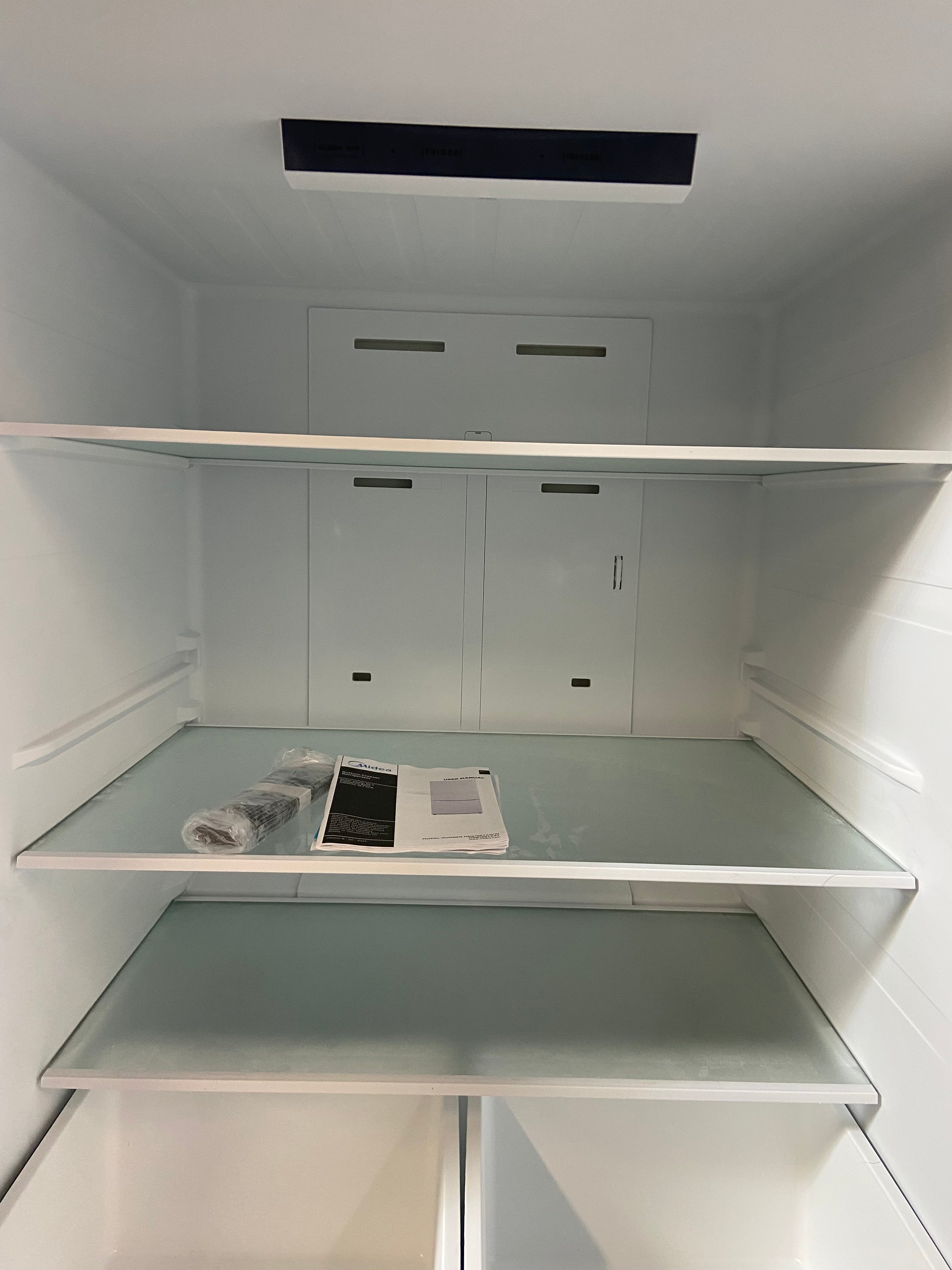 Midea 18.7 Cu. Ft. Top Freezer Refrigerator – Stainless Steel