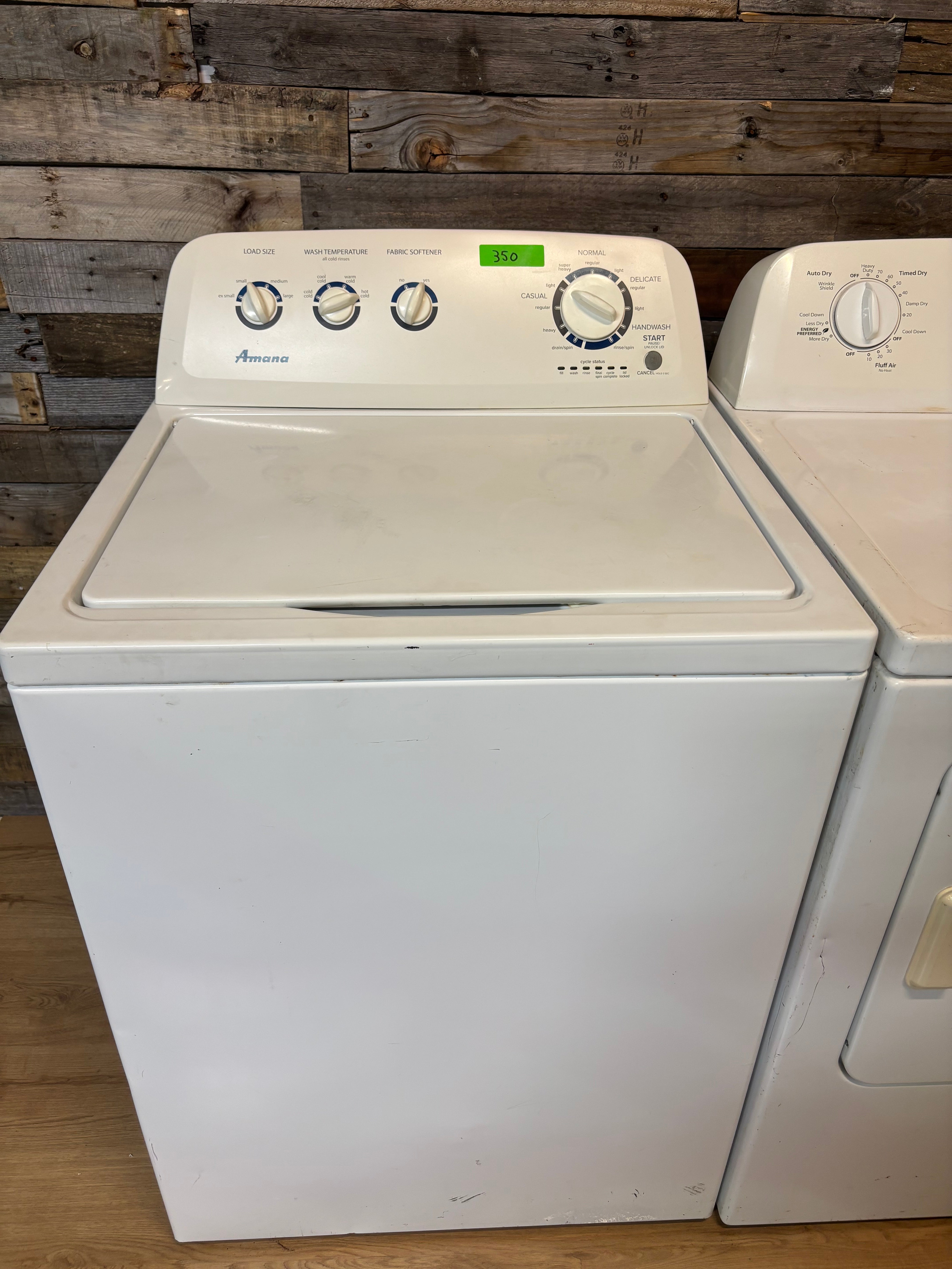 Amana Whirlpool Top Load Set