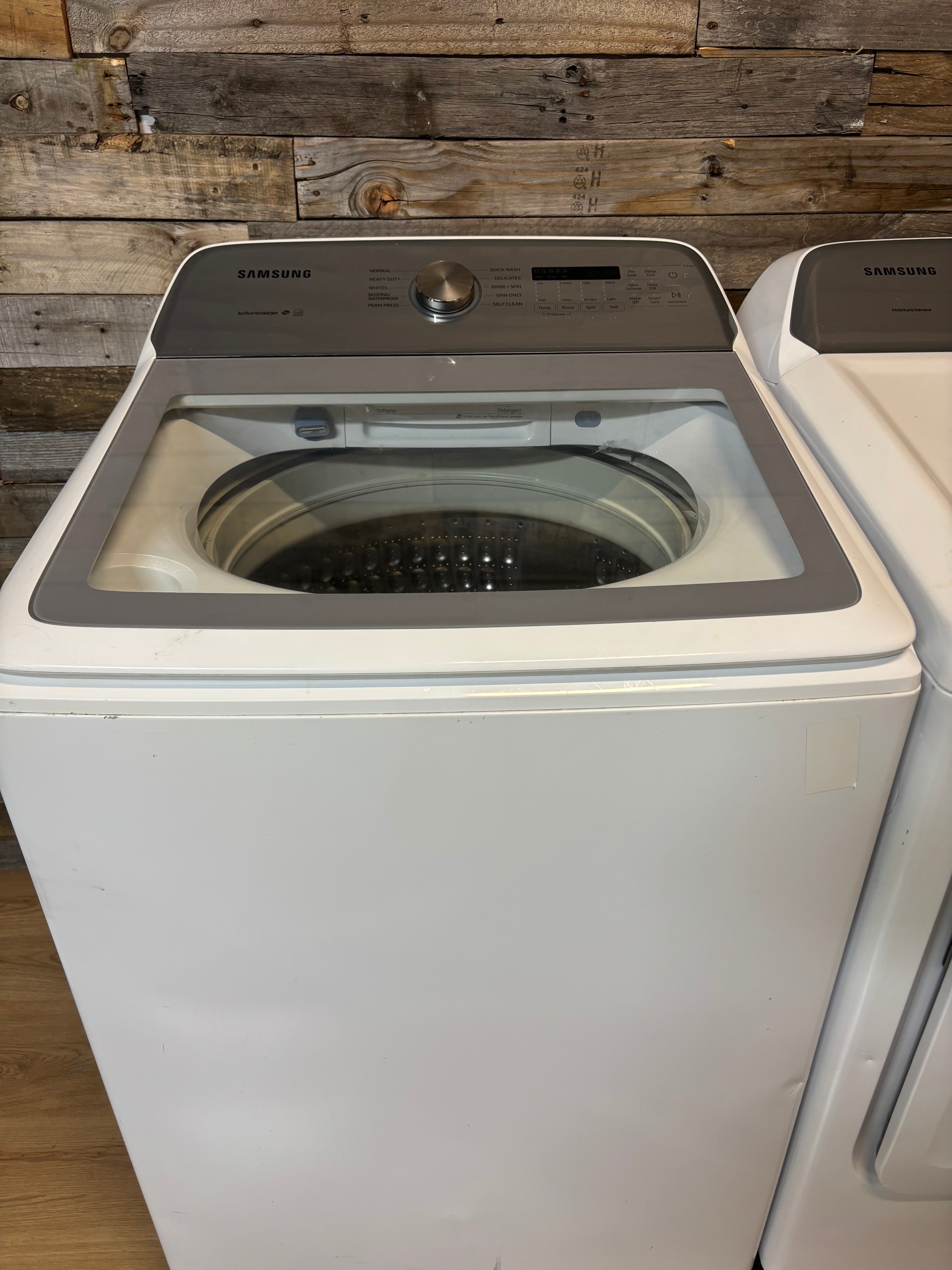 Samsung Grey Face Water Jet Top Load Set
