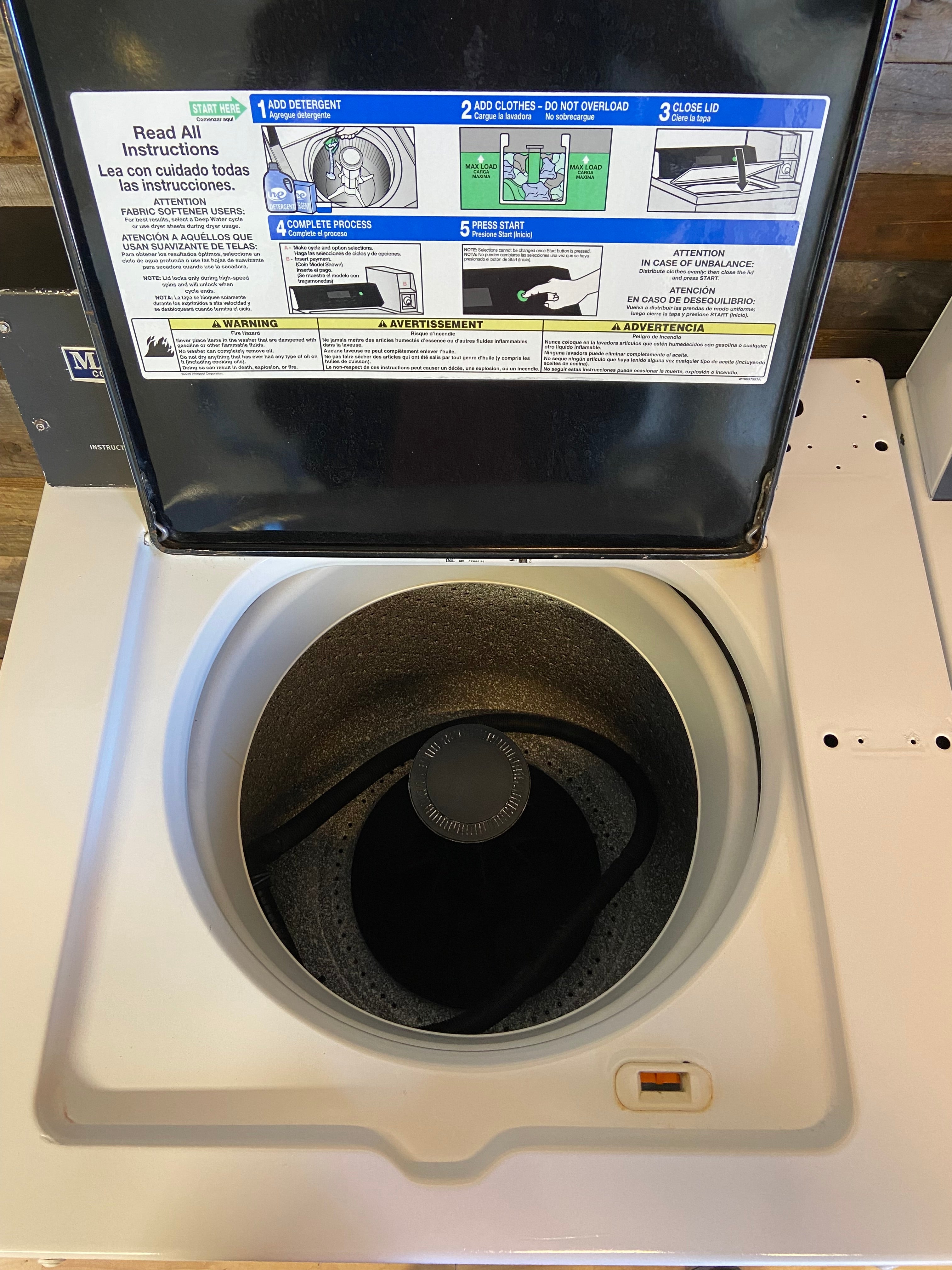 Maytag Commercial Top Load Set