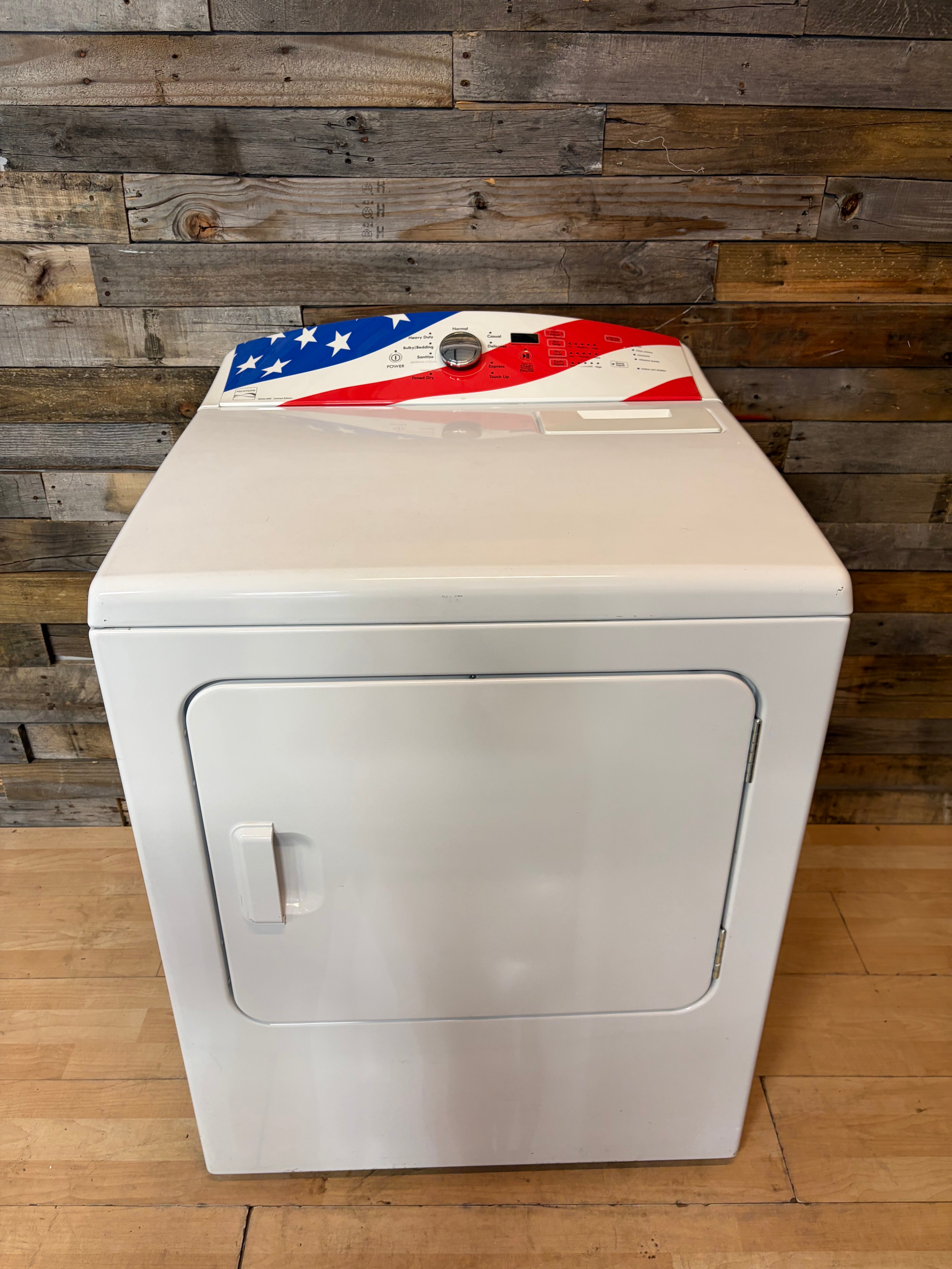 Kenmore Limited Edition American Flag Dryer
