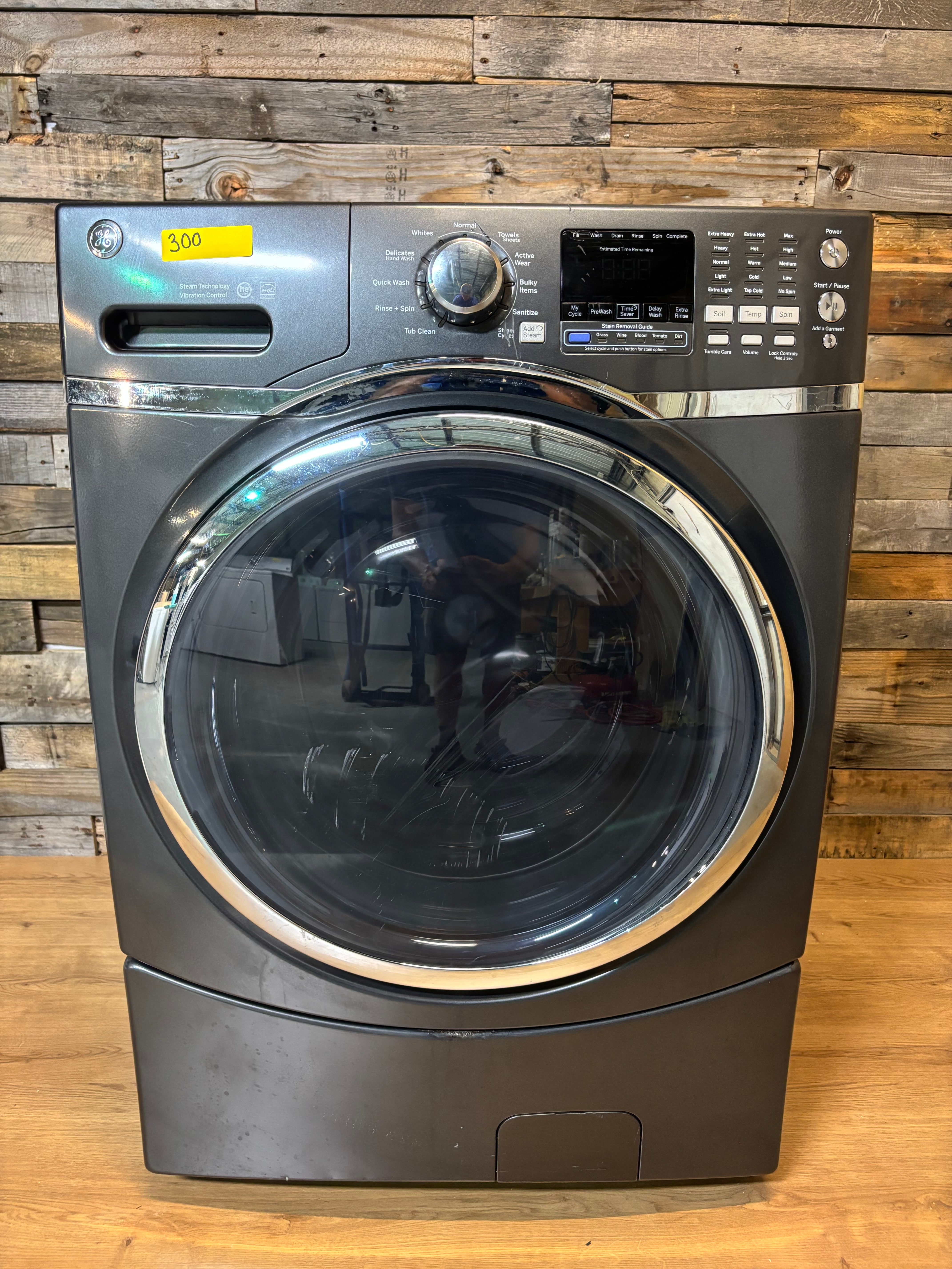 Ge Grey Front Load Washer