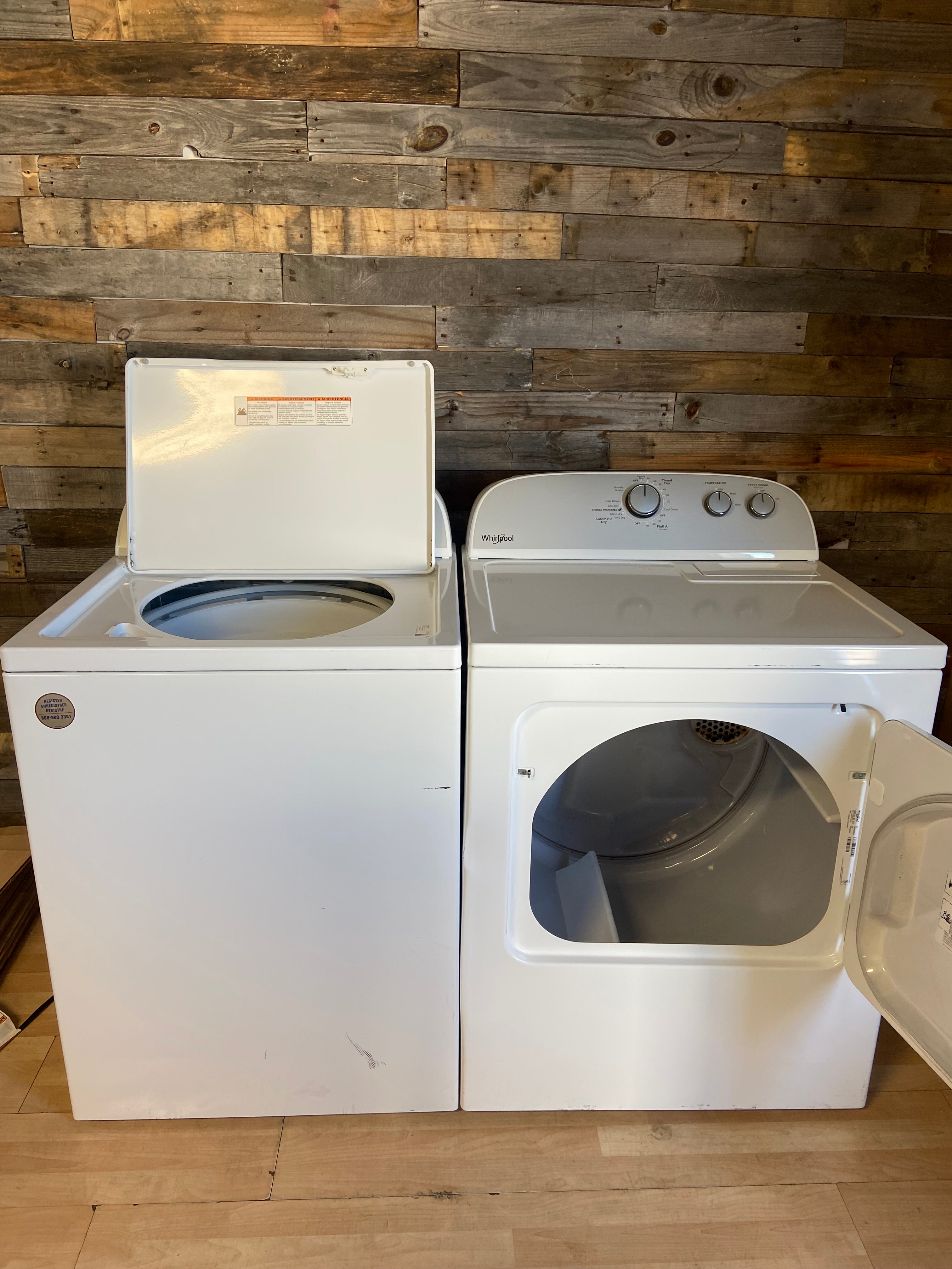 Whirlpool Top Load Set