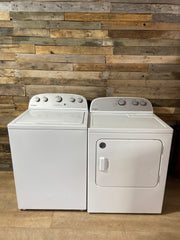 Whirlpool Large Capacity Stainless Tub Washer & Dryer Set