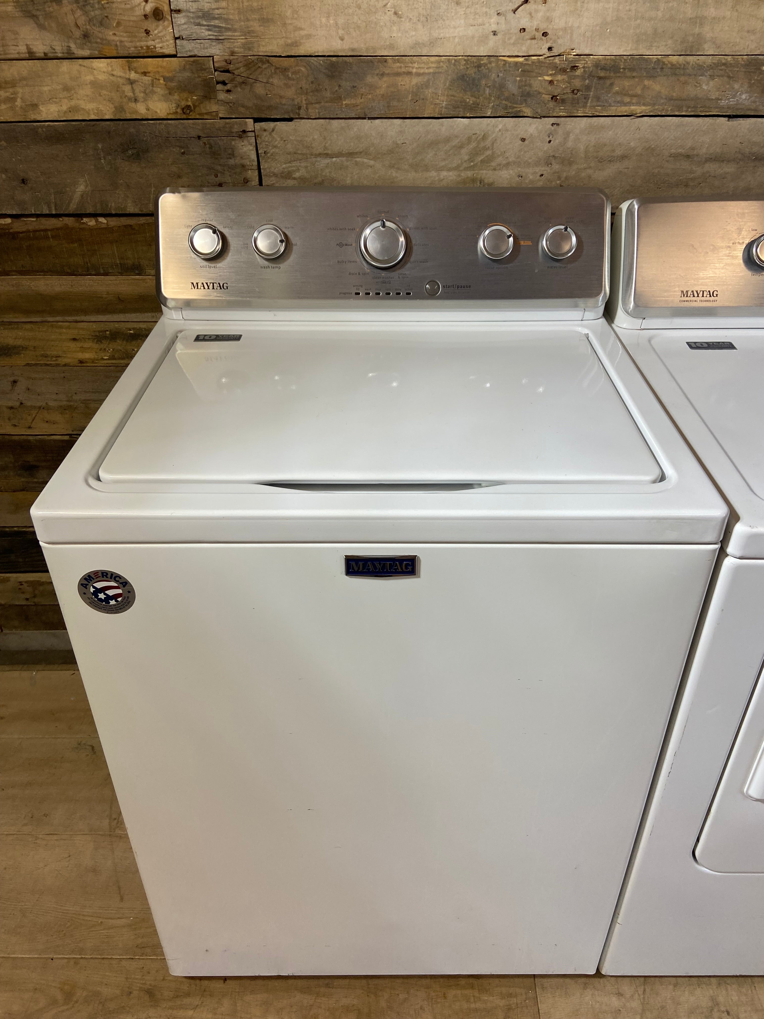Maytag Top Load Large Capacity Washer & Dryer Set
