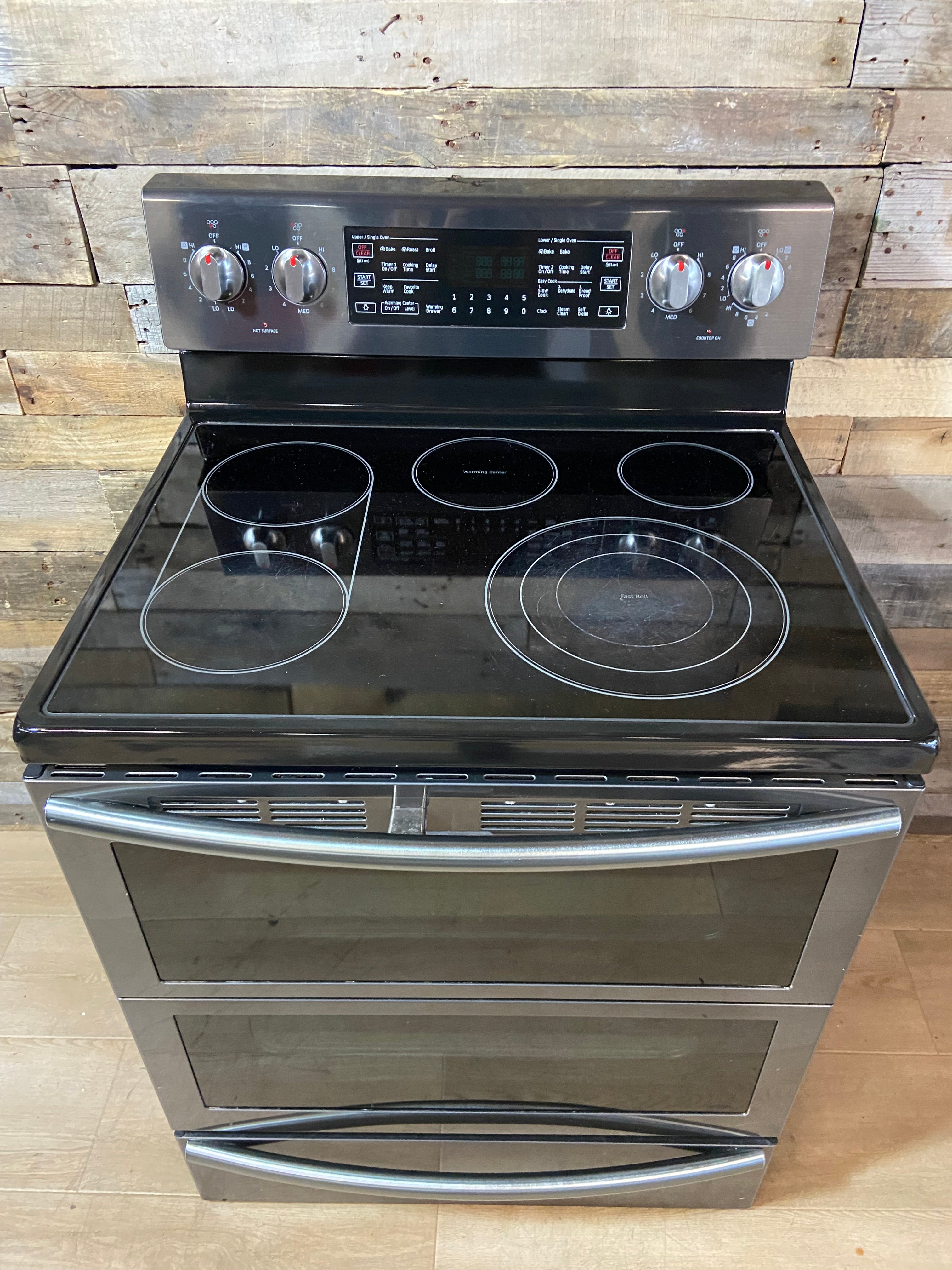 Samsung Black Stainless Double Oven