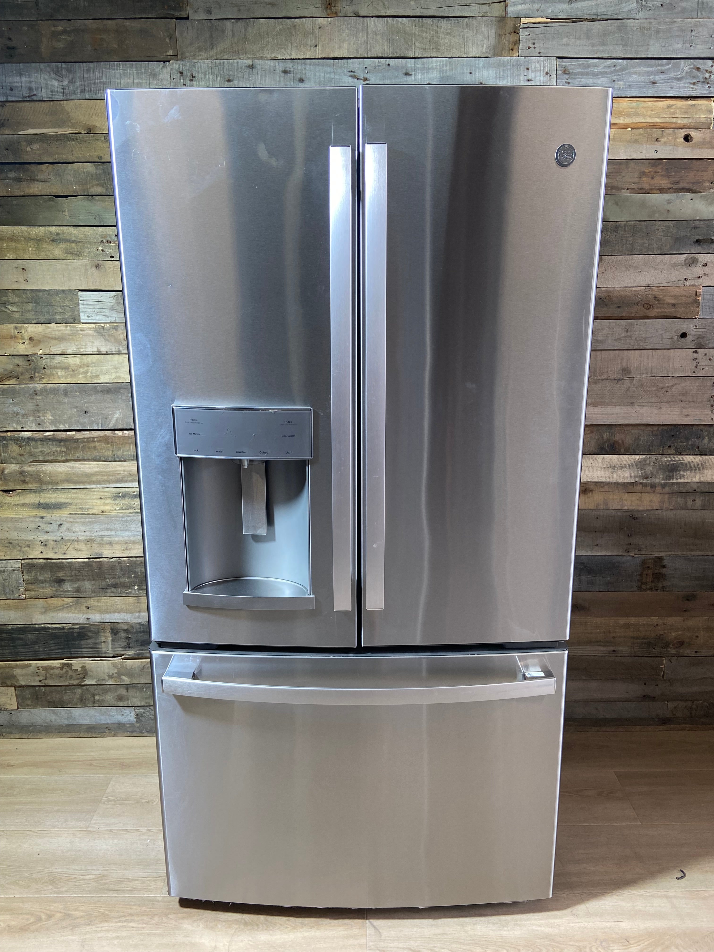 GE Stainless 22.1-Cu. Ft. Counter-Depth French-Door Refrigerator
