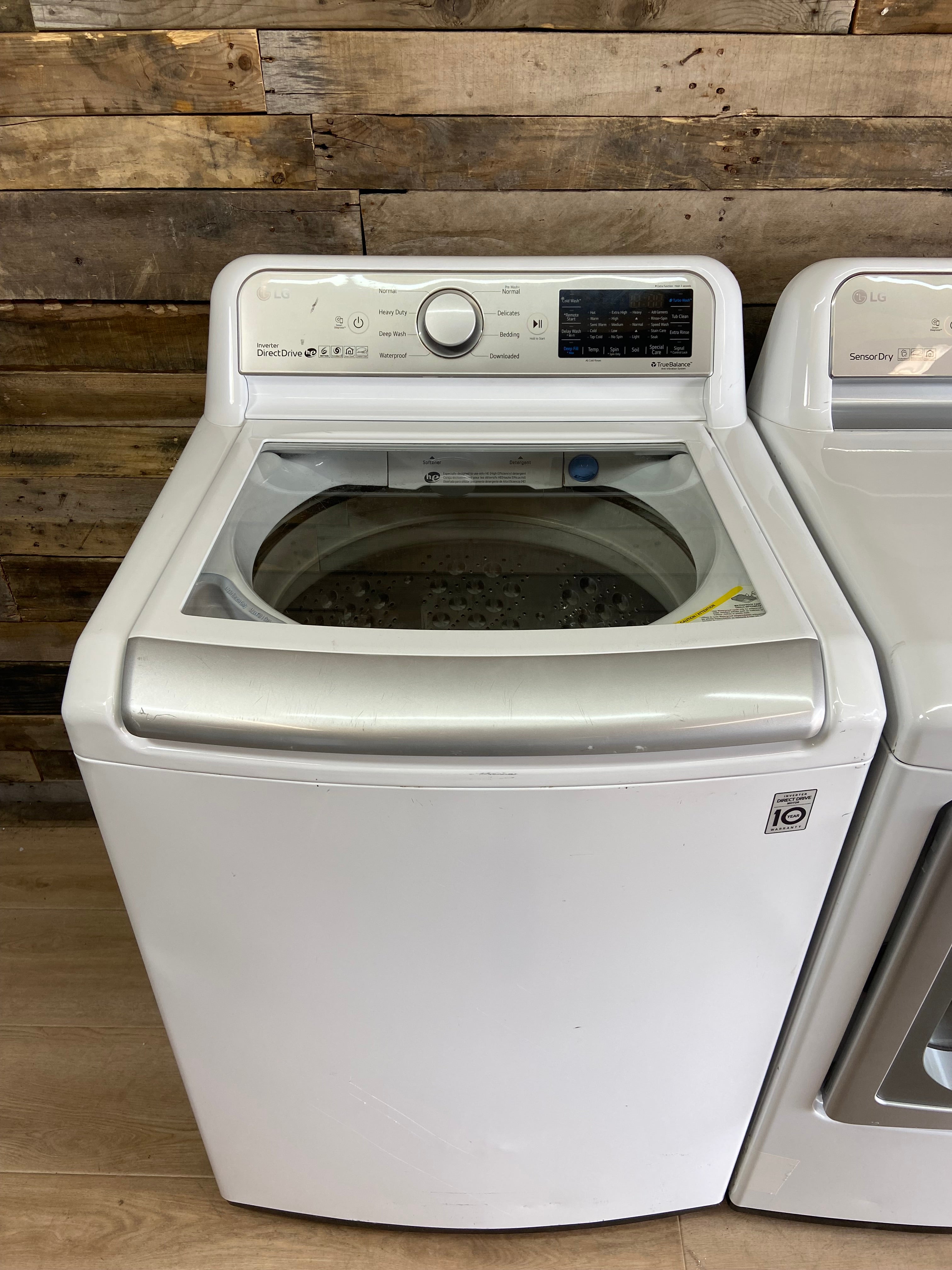 Lg Large Capacity Top Load Set (Agitator)