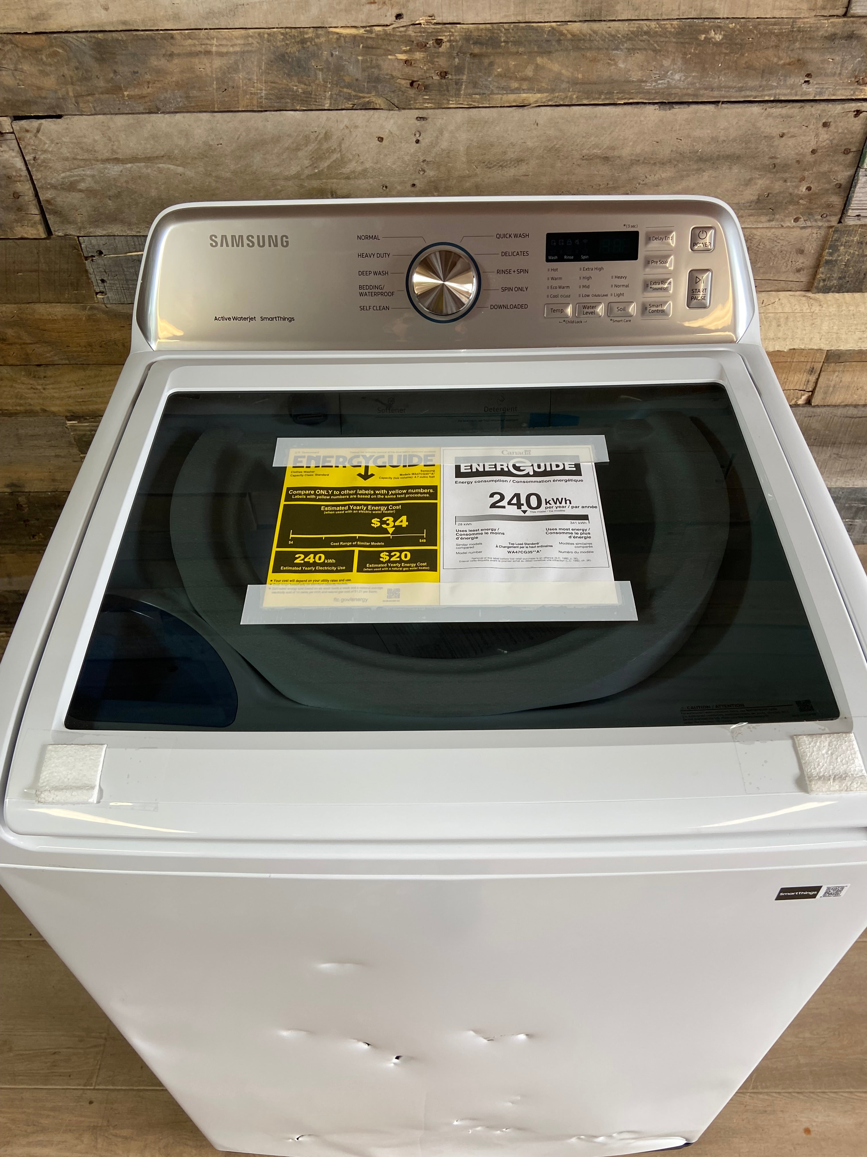 Samsung 4.7 Cu. Ft. Top Load Washer – White