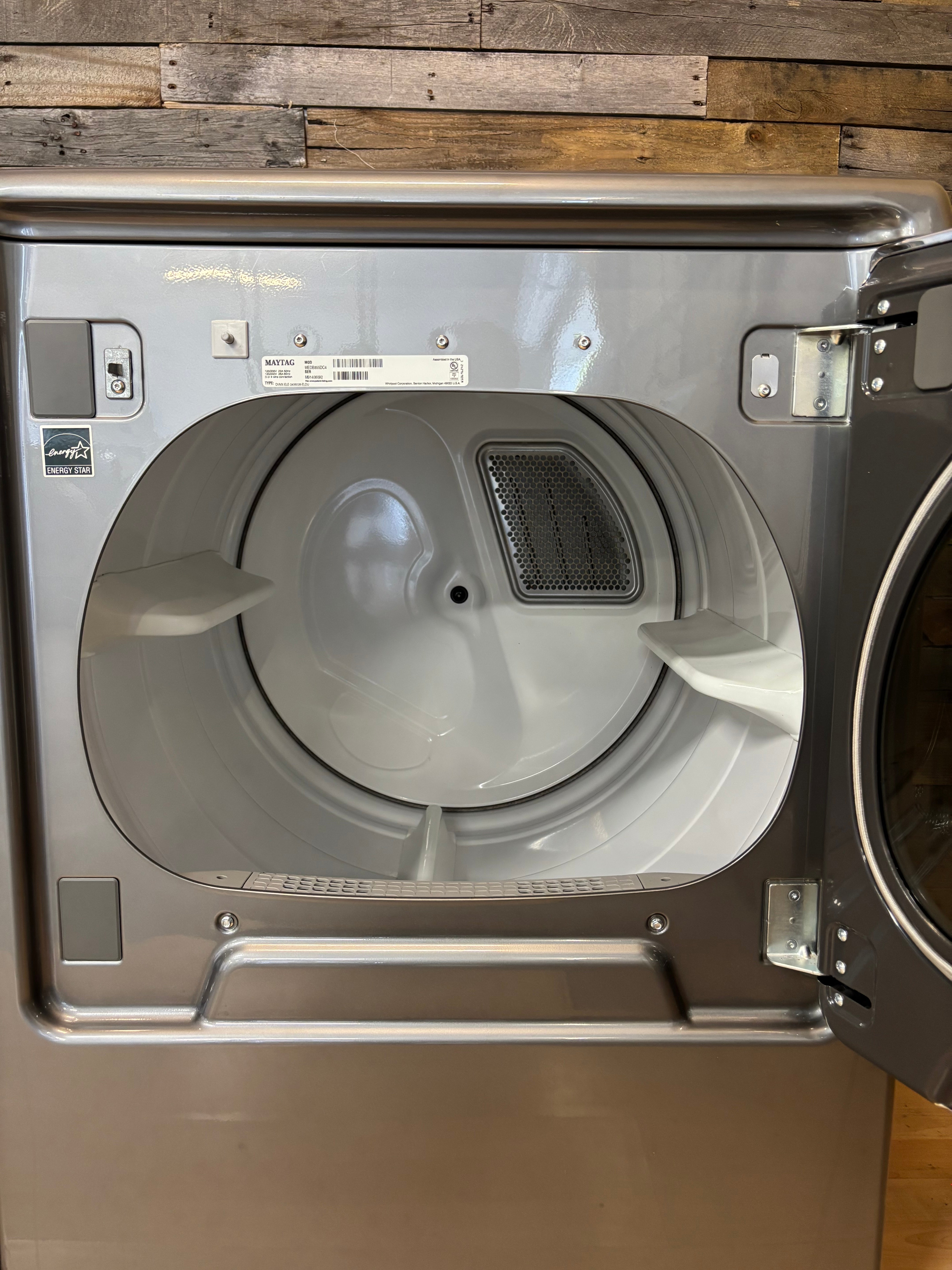 Grey Maytag Bravos XL Direct Drive Top Load Set