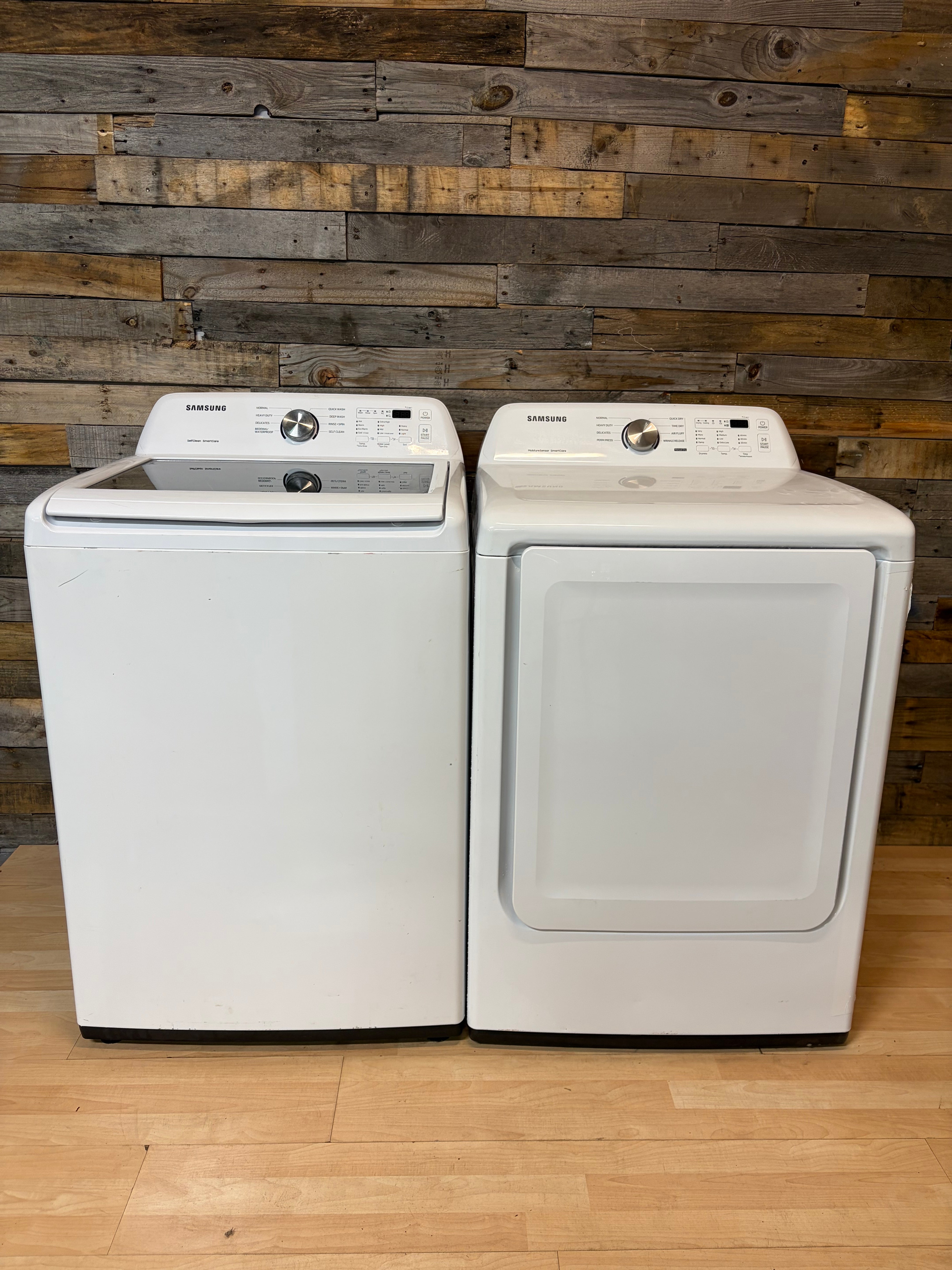 Samsung White Glass Top Set