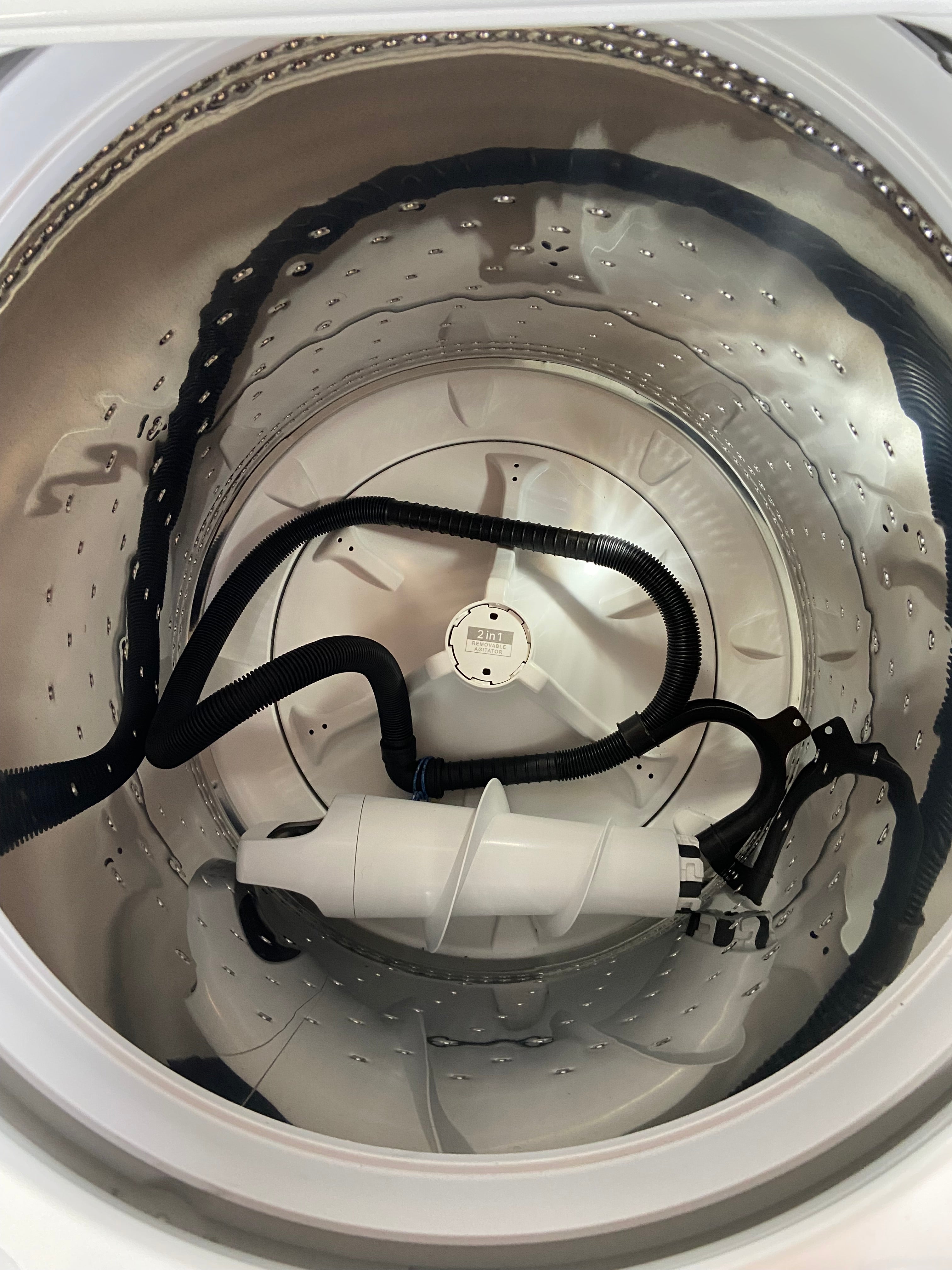 Whirlpool Grey Face 2 In 1 Removable Agitator Top Load Washer