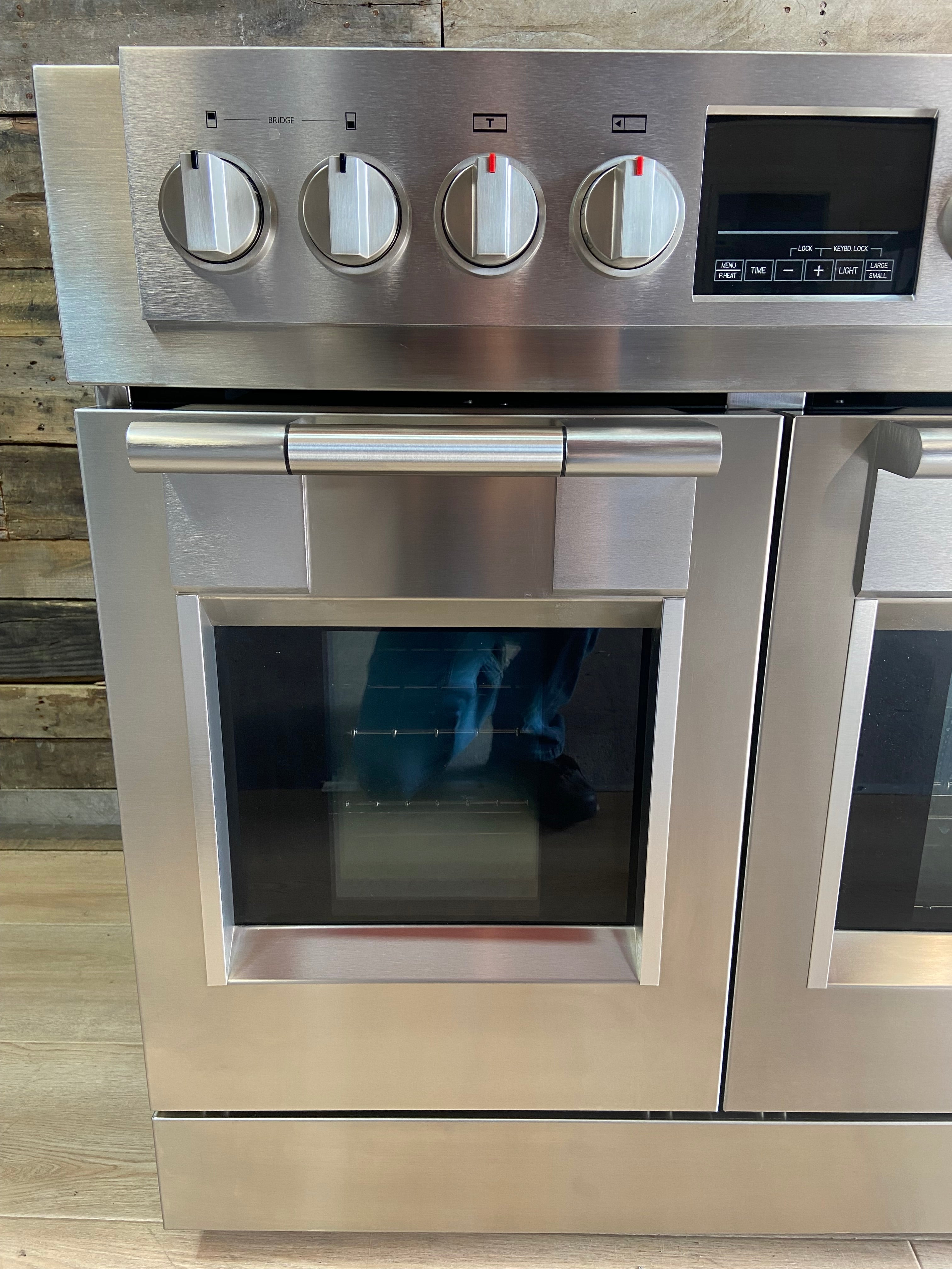 Fulgor Milano F6PIR485GS1 48-Inch Professional Electric Range with Glass Cooktop and Double Ovens