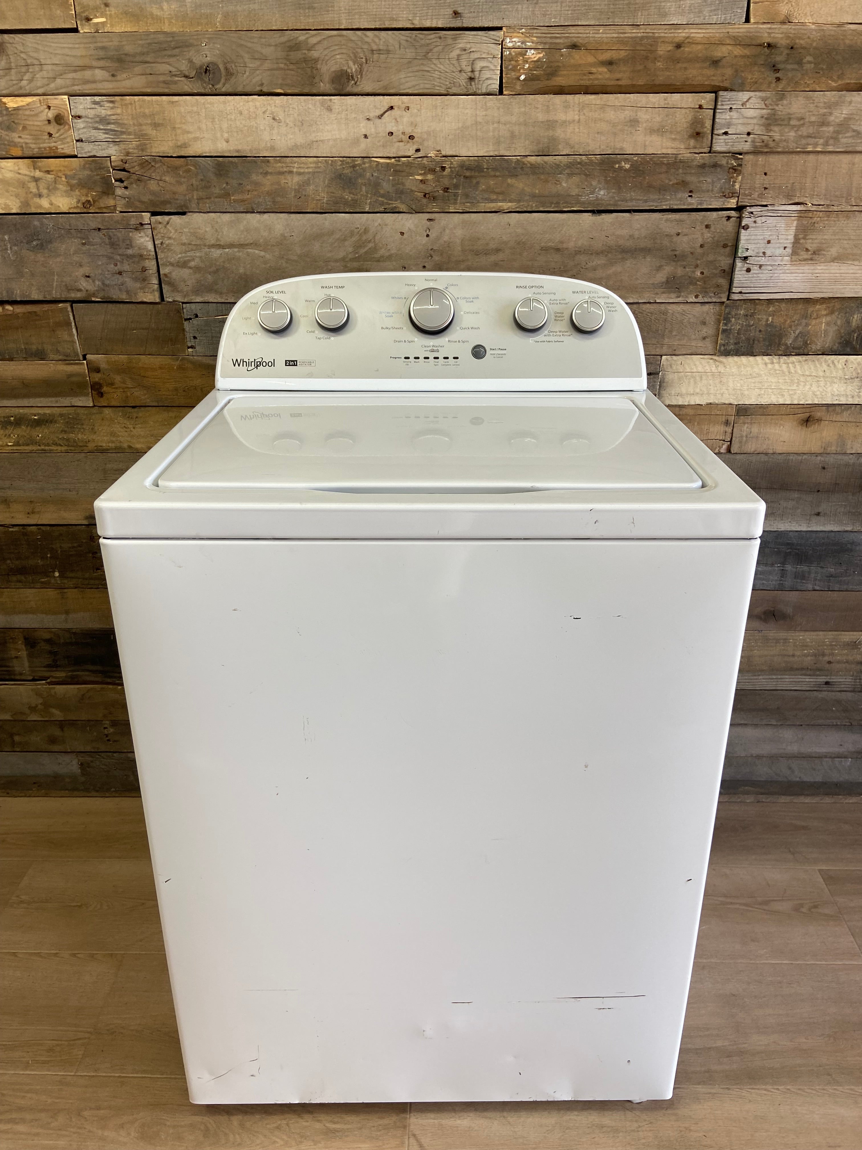 Whirlpool 2in1 Removable Agitator Washer