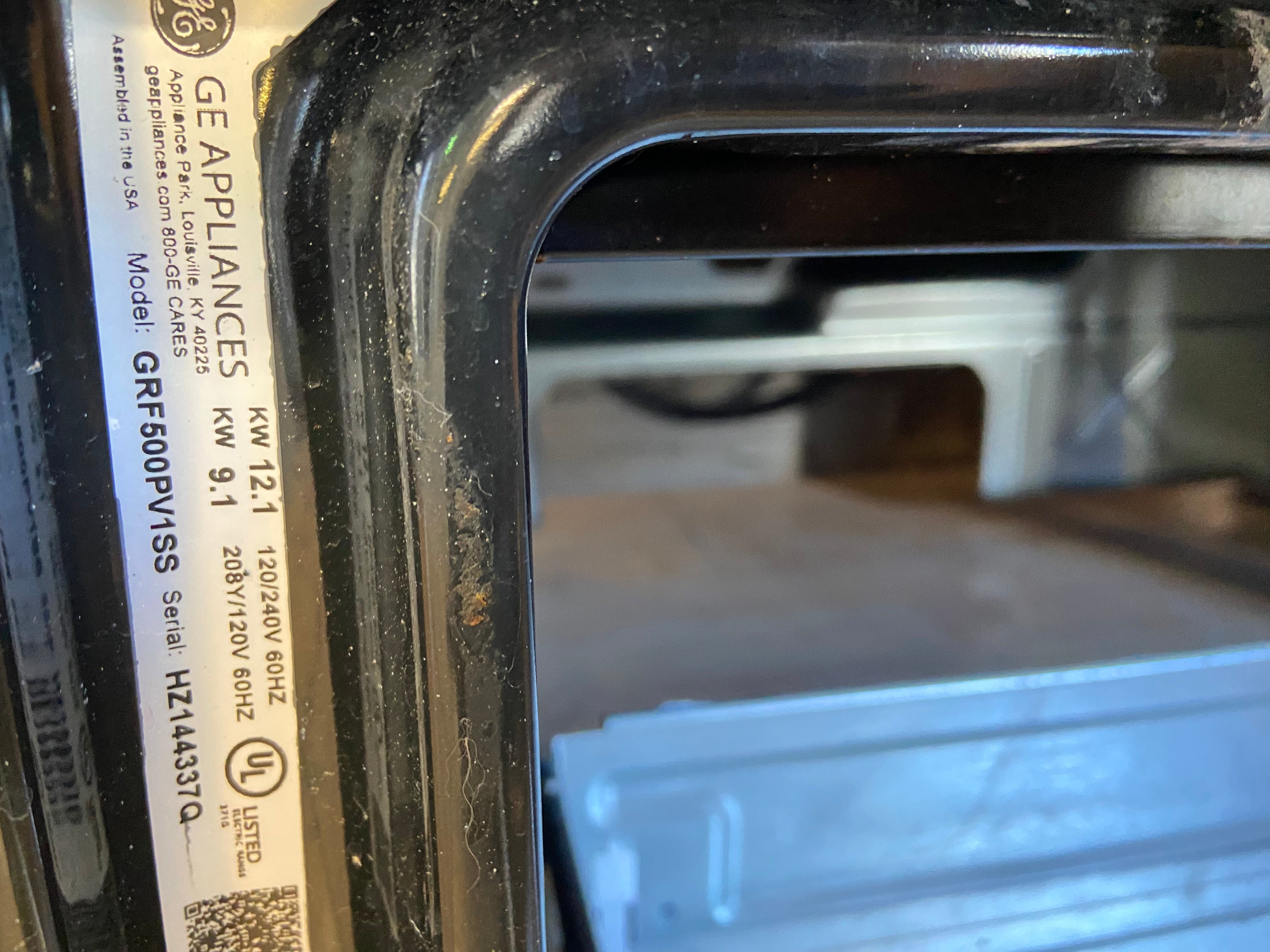 GE Stainless 5 Burner Range