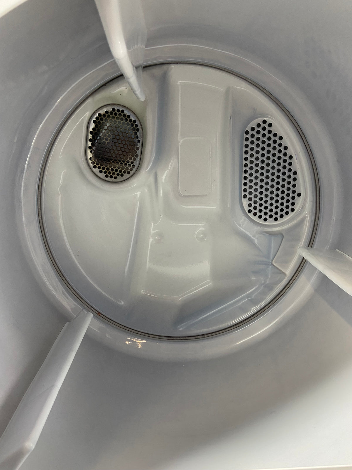 Whirlpool Grey Panel Top Load Washer & Dryer Set