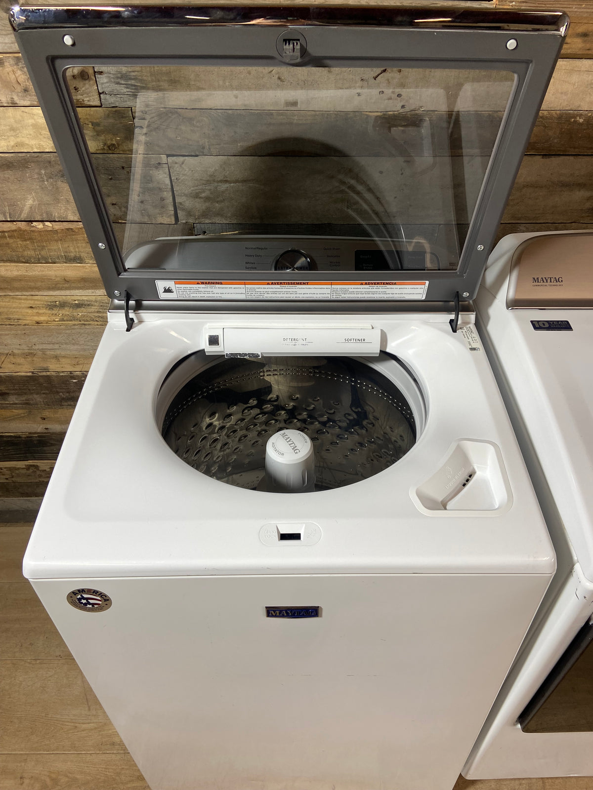 Maytag Extra Power Large Capacity Top Load Washer & Dryer Set