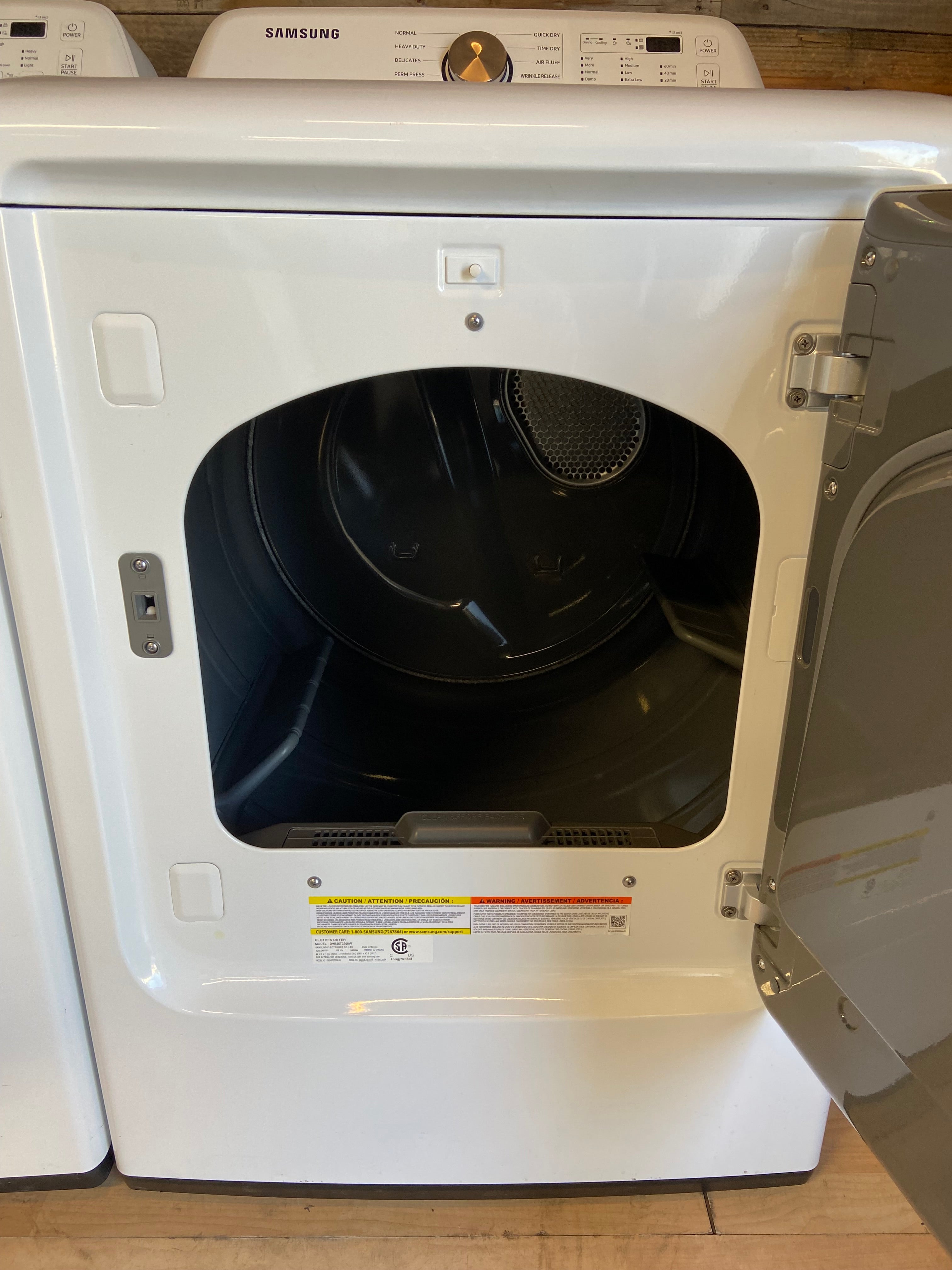 Samsung White Top Load Set