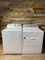 Whirlpool Top Load Grey Panel  Washer & Dryer Set