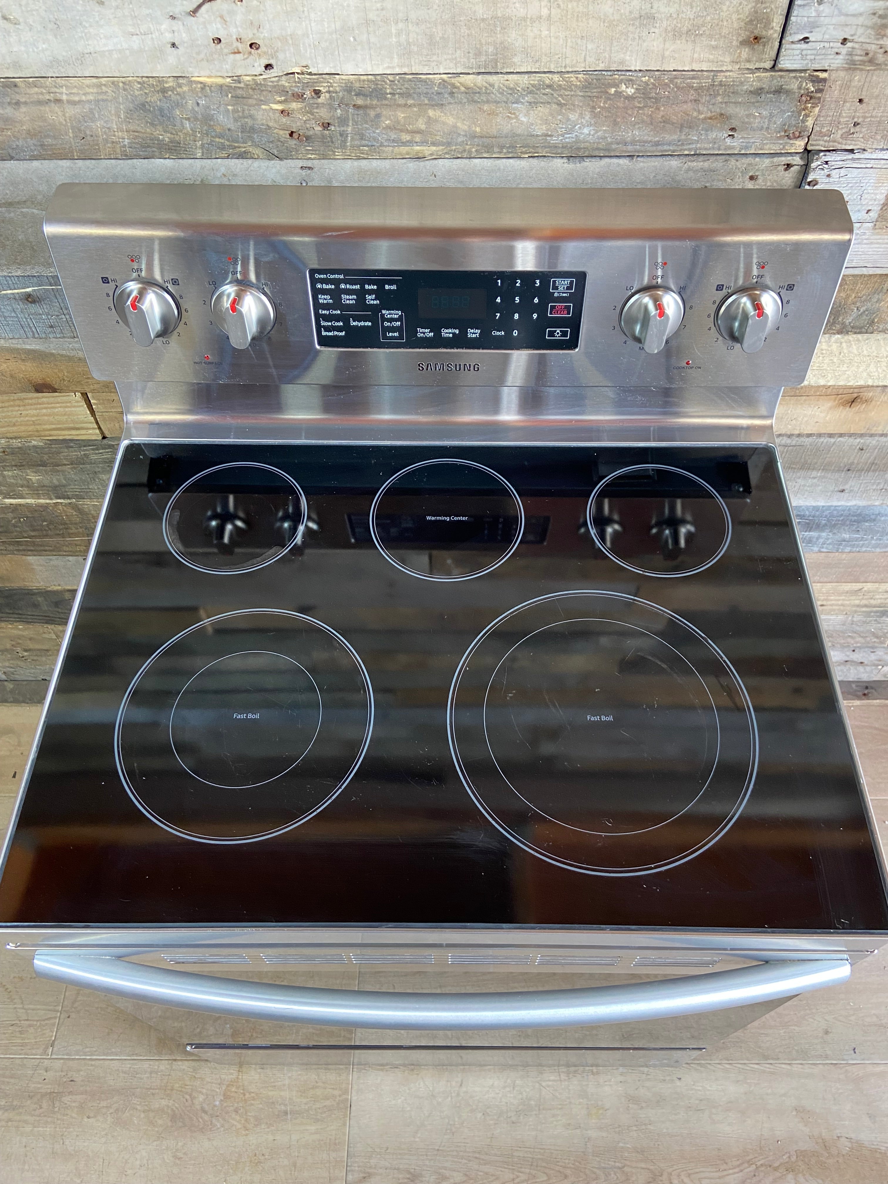 Samsung 5 Burner Stainless Range Convection Oven
