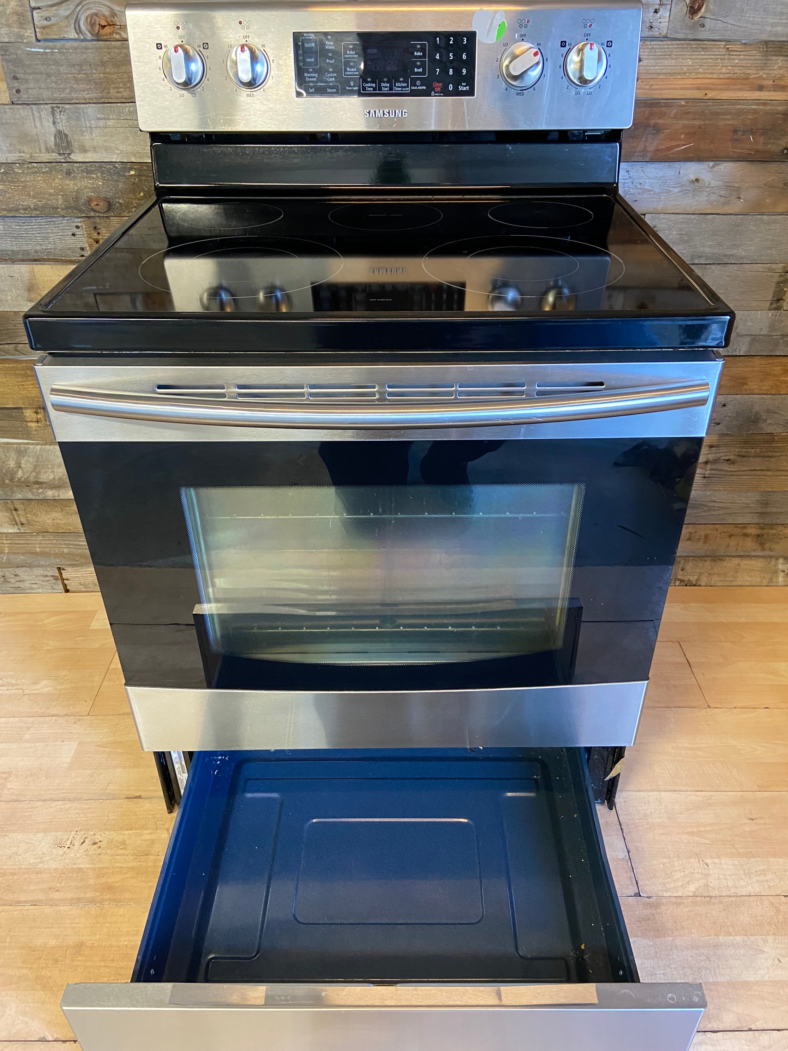 Samsung Stainless 5 Burner Convection Range
