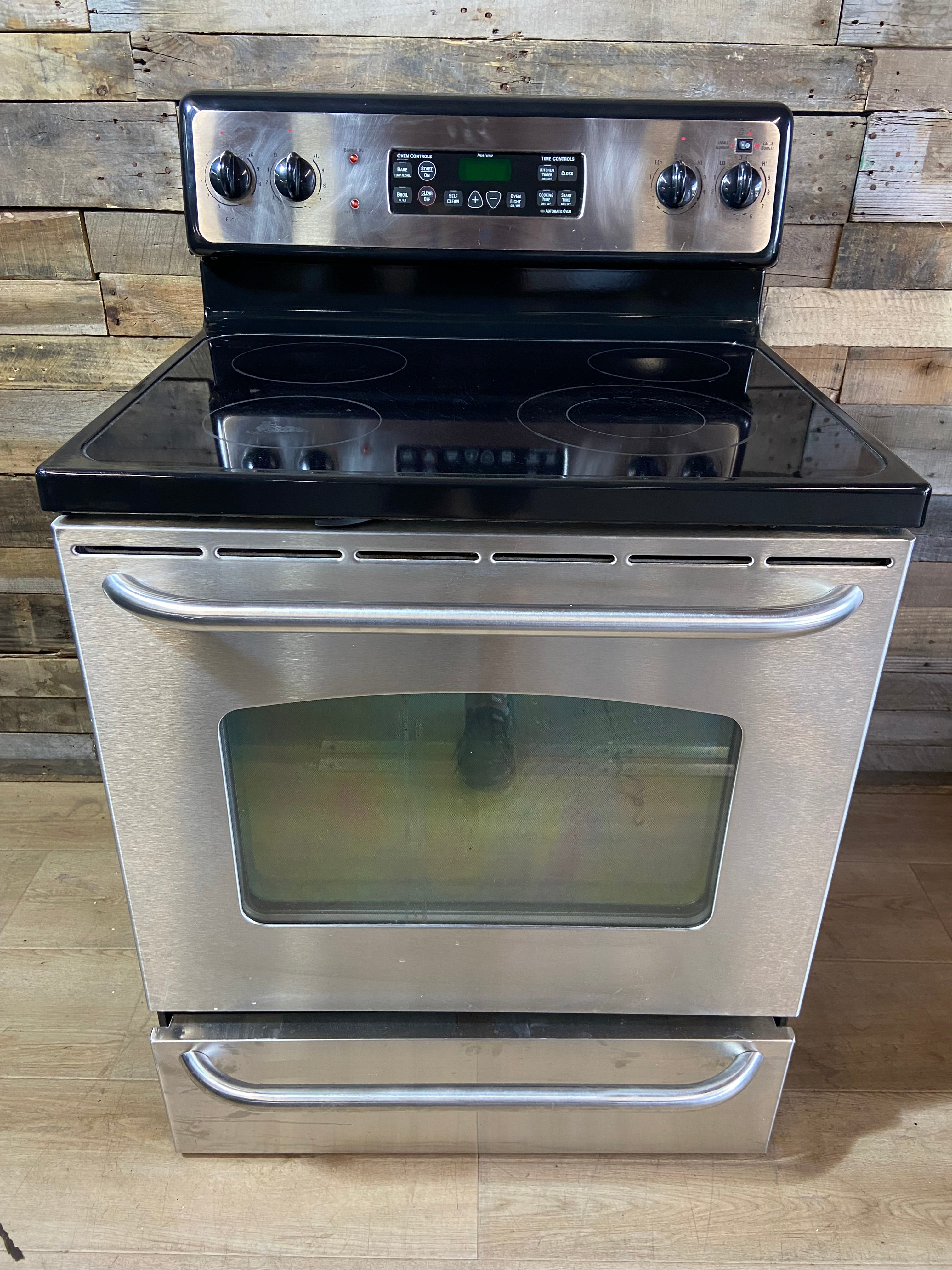 GE 4 Burner Stainless Steel Range