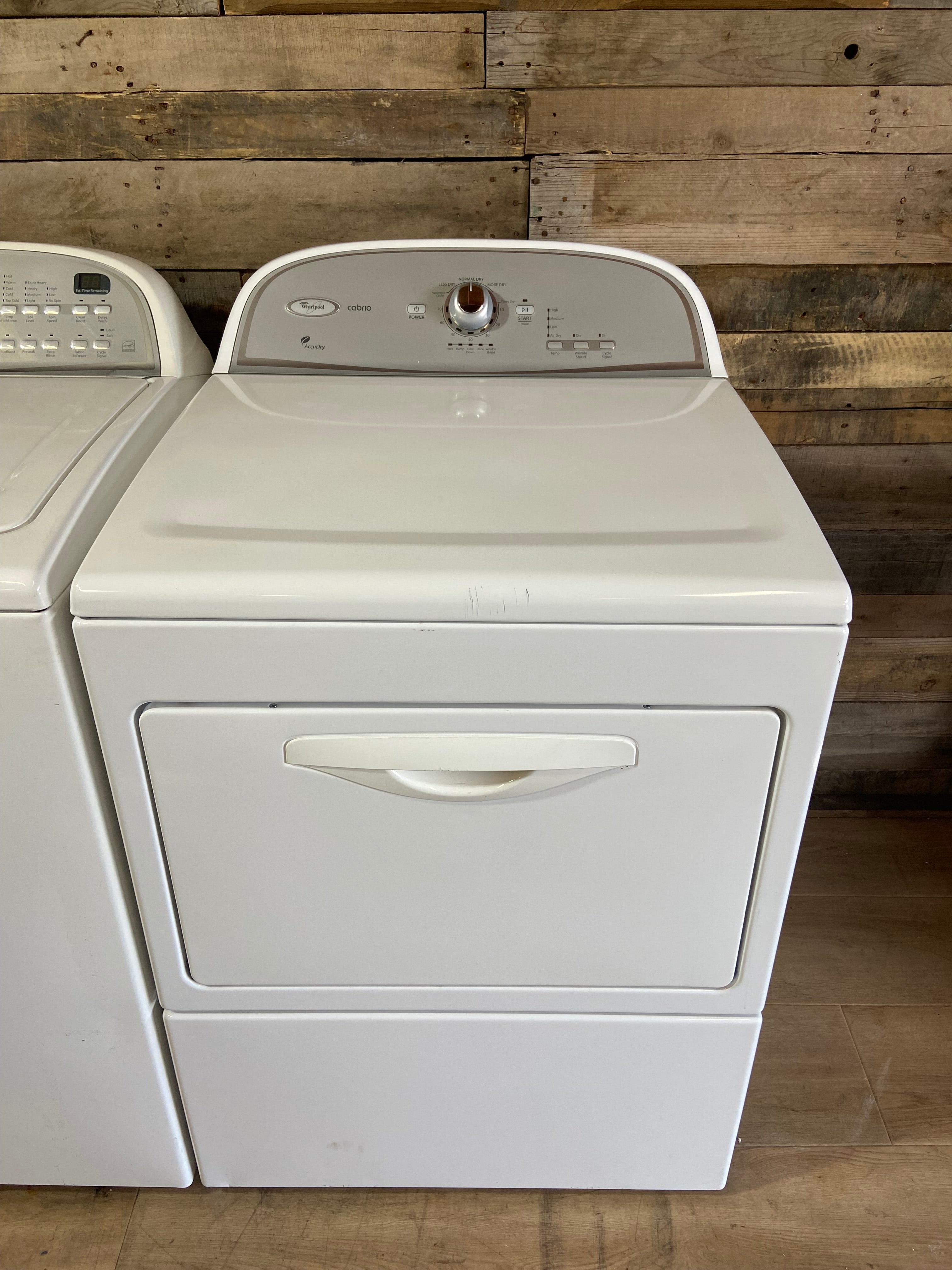 Whirlpool Cabrio Washer & Dryer Set