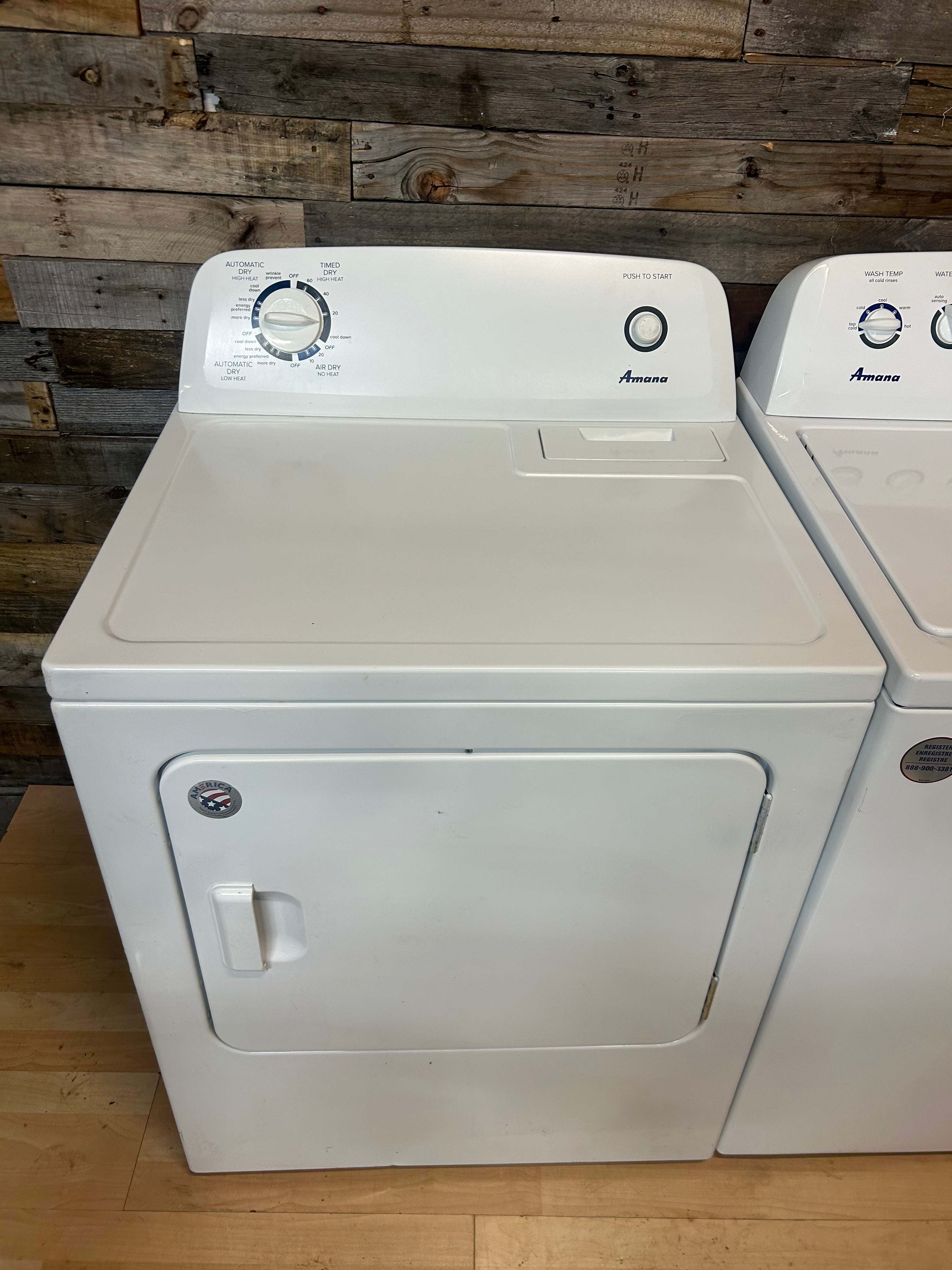 Amana Large Capacity Top Load Set