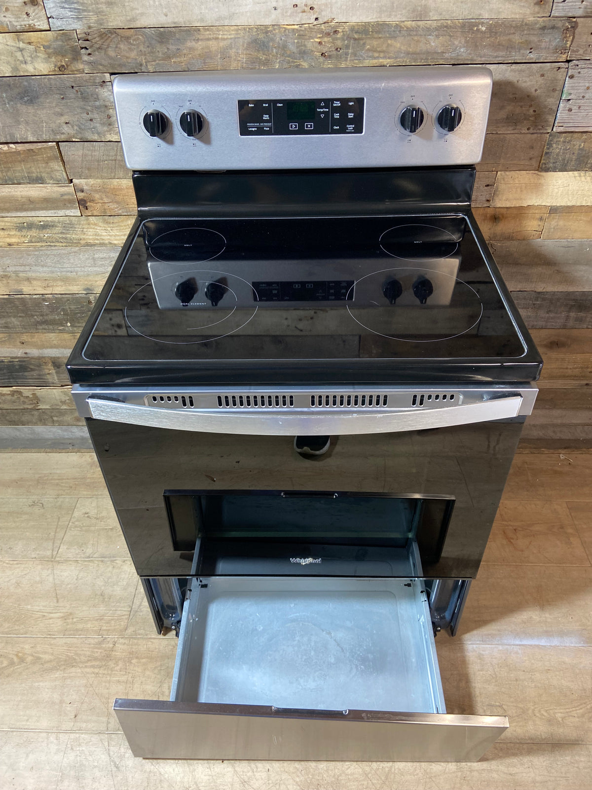 Whirlpool Stainless Steel 4 Burner Range