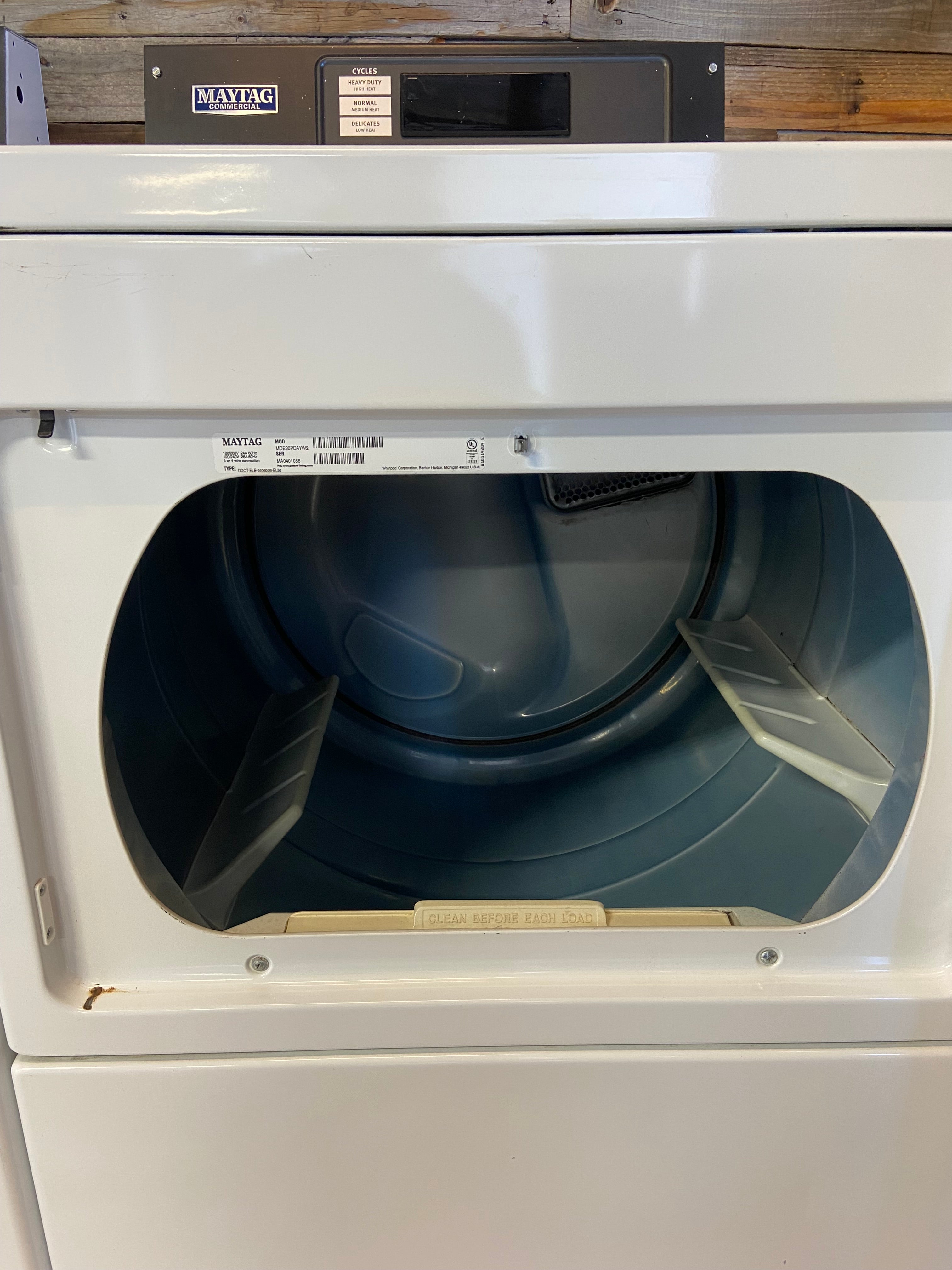 Maytag Commercial Top Load Set