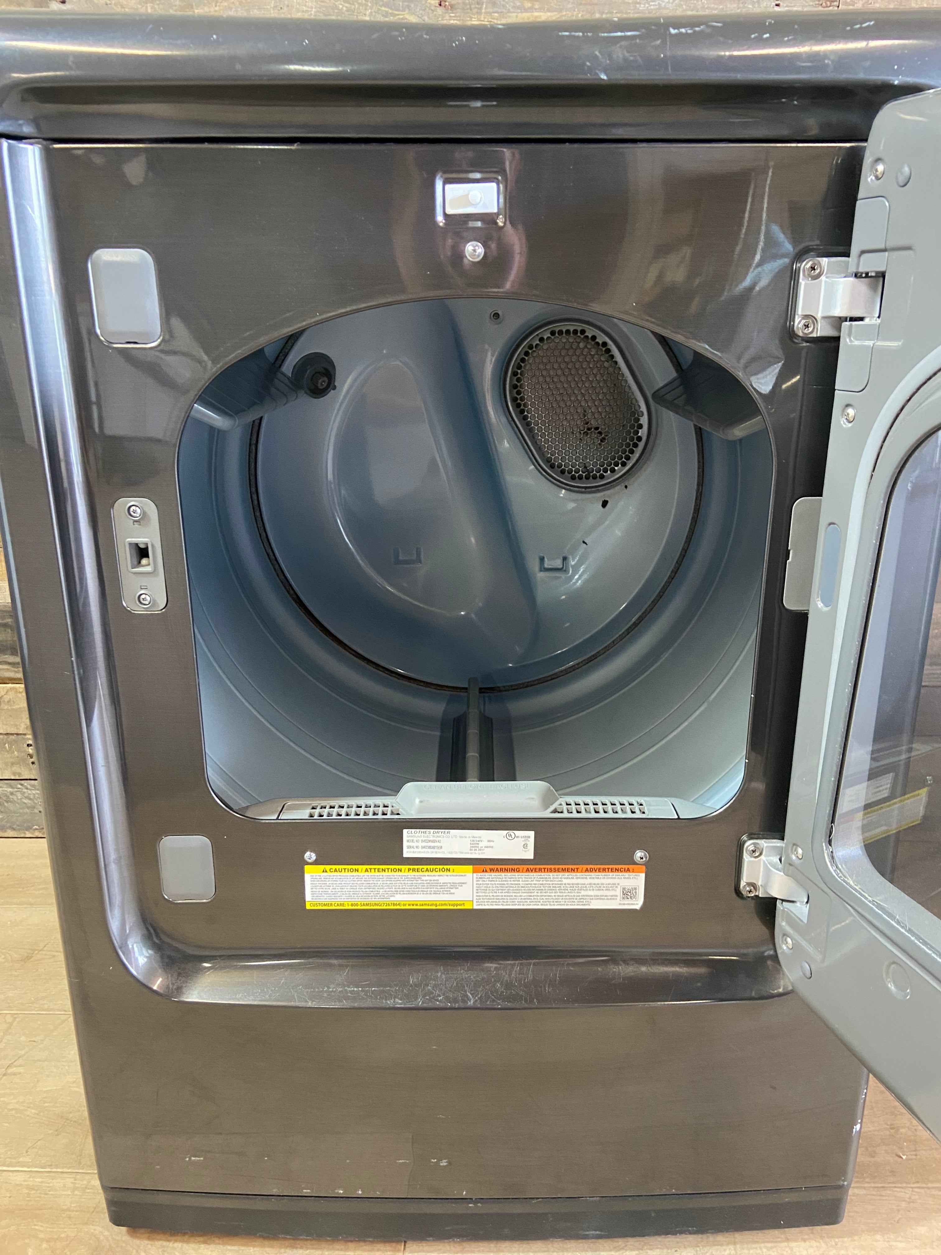 Samsung Black Stainless SmartCare Dryer