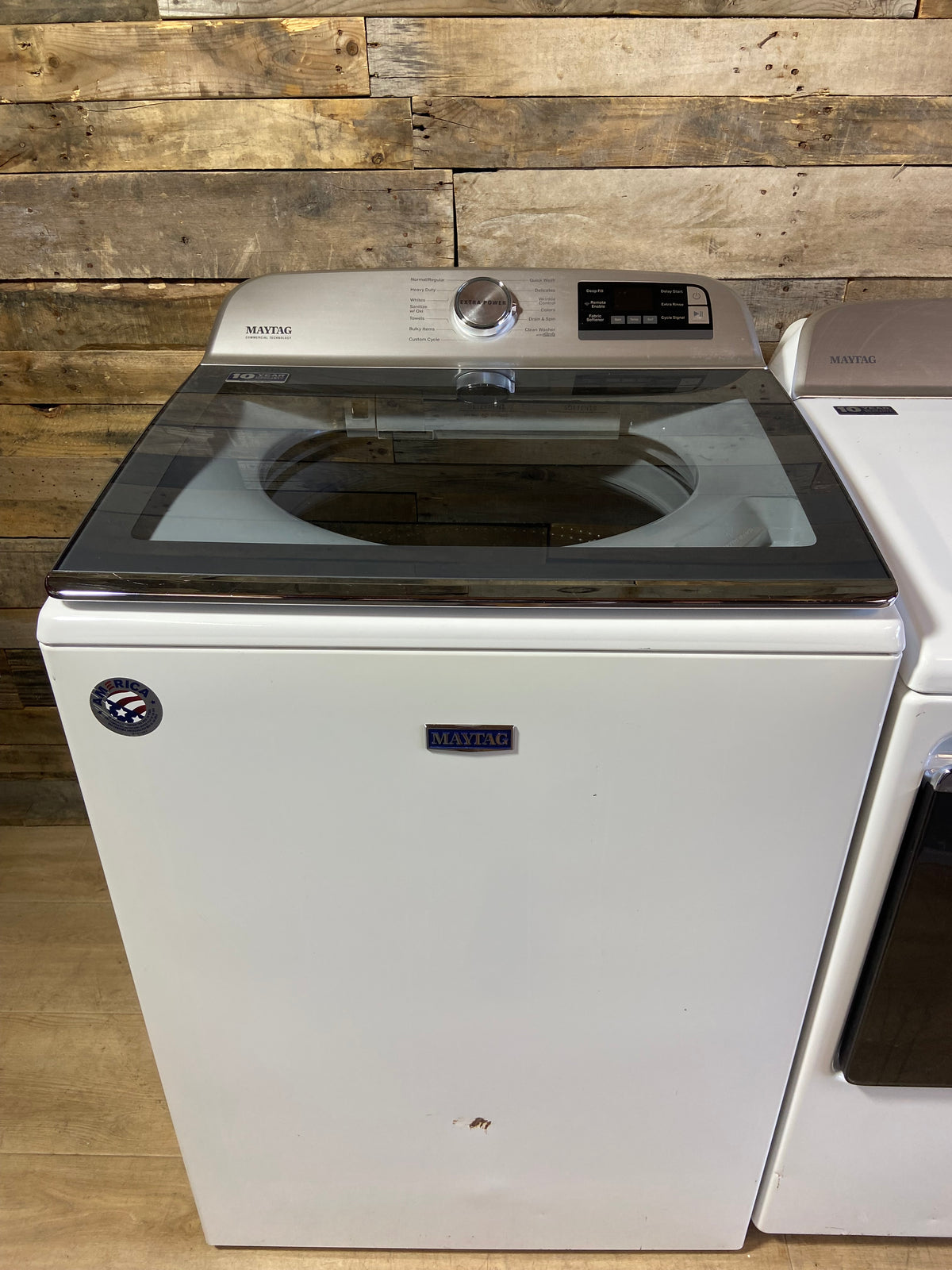 Maytag Extra Power Large Capacity Washer & Dryer Set (Agitator)
